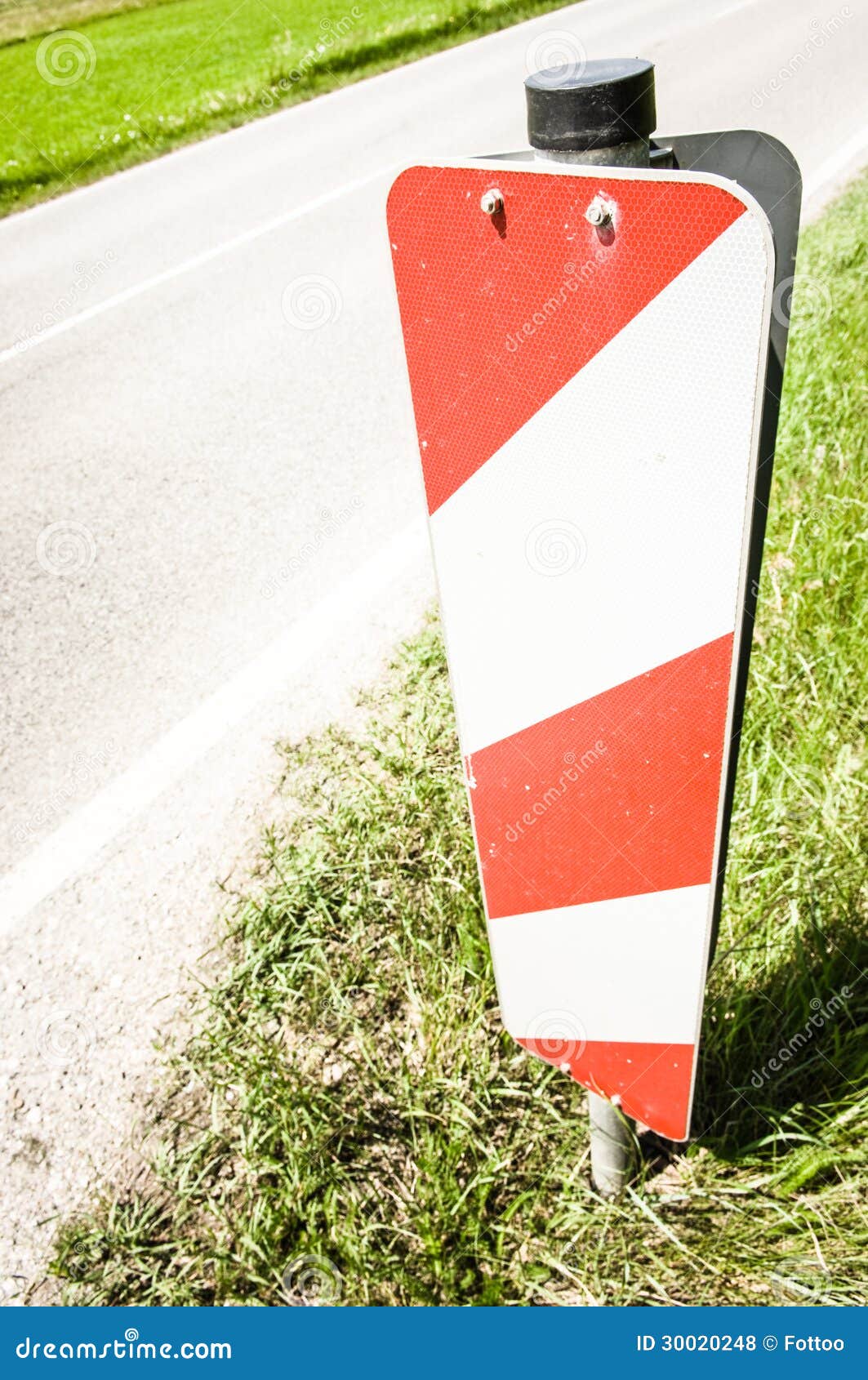 Road marker stock photo. Image of construction, bright 30020248