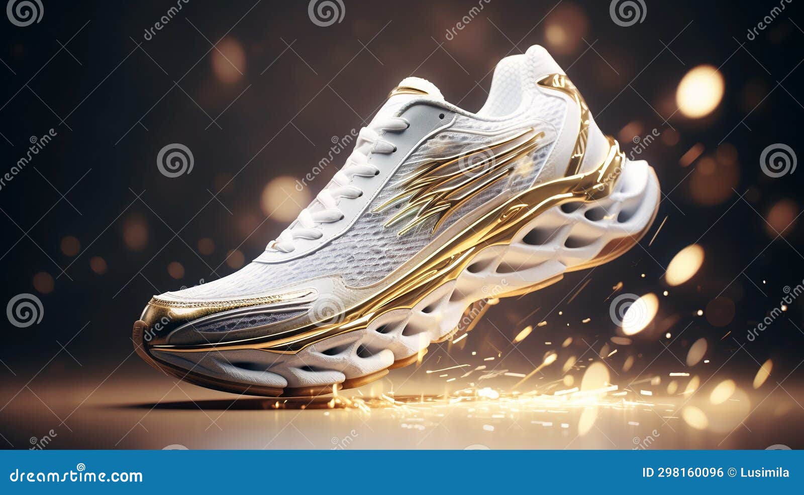 Modern running shoe stock illustration. Illustration of speed 298160096