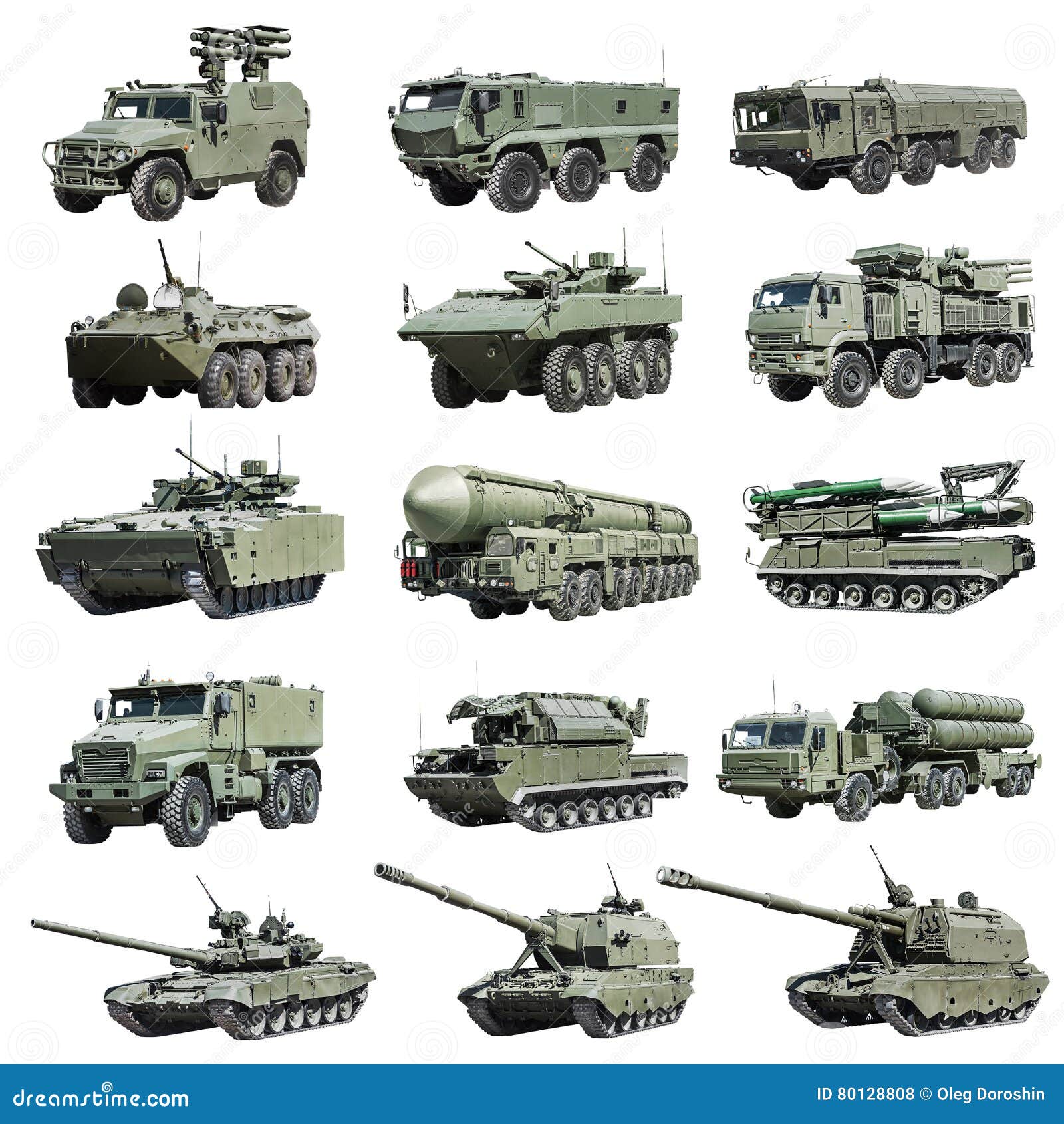 Russian Army Military vehicle Tanks. Armored car Metal model 