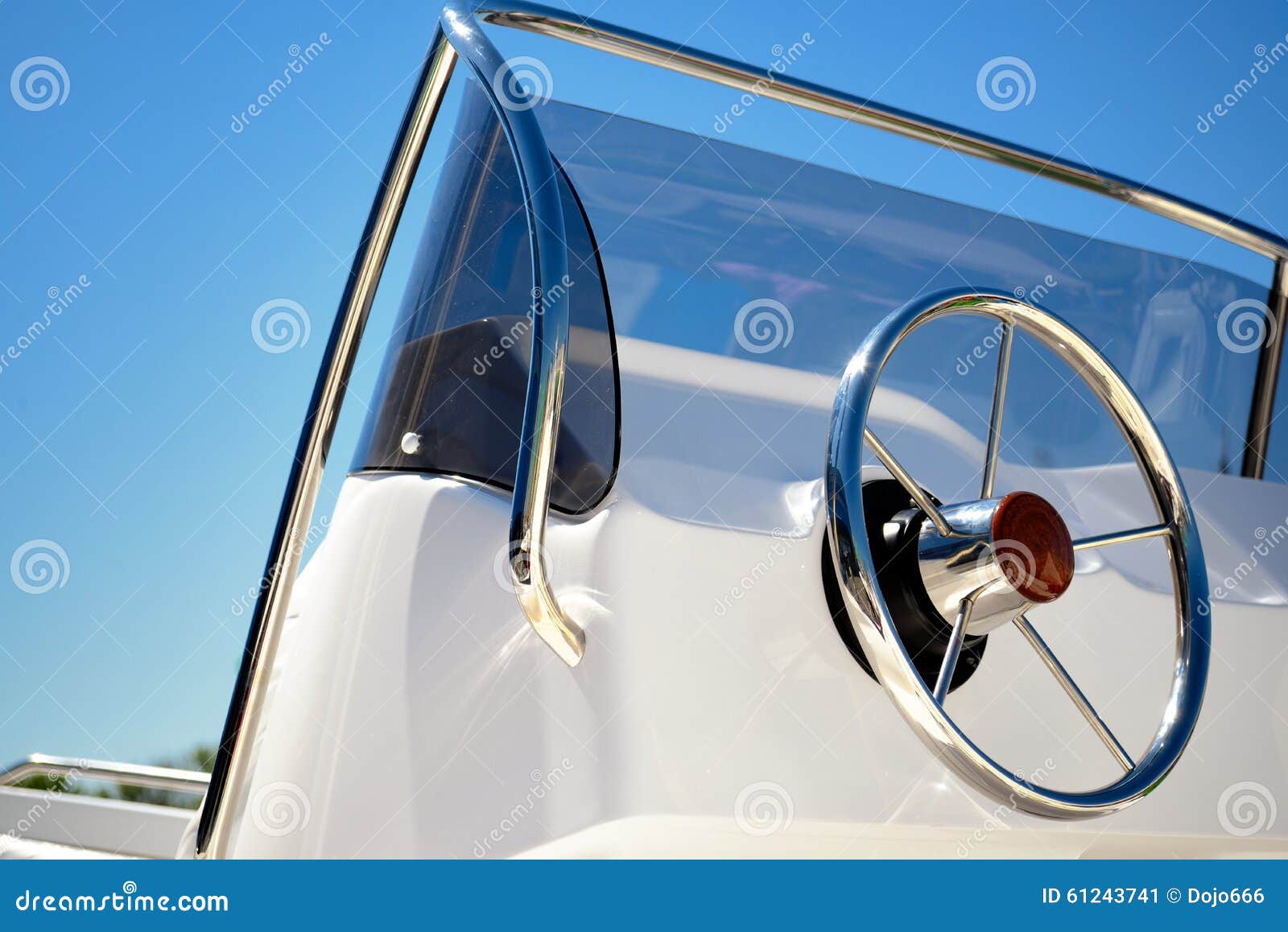 Modern Sailing Yacht Steering Wheels Stock Image Image of navigation
