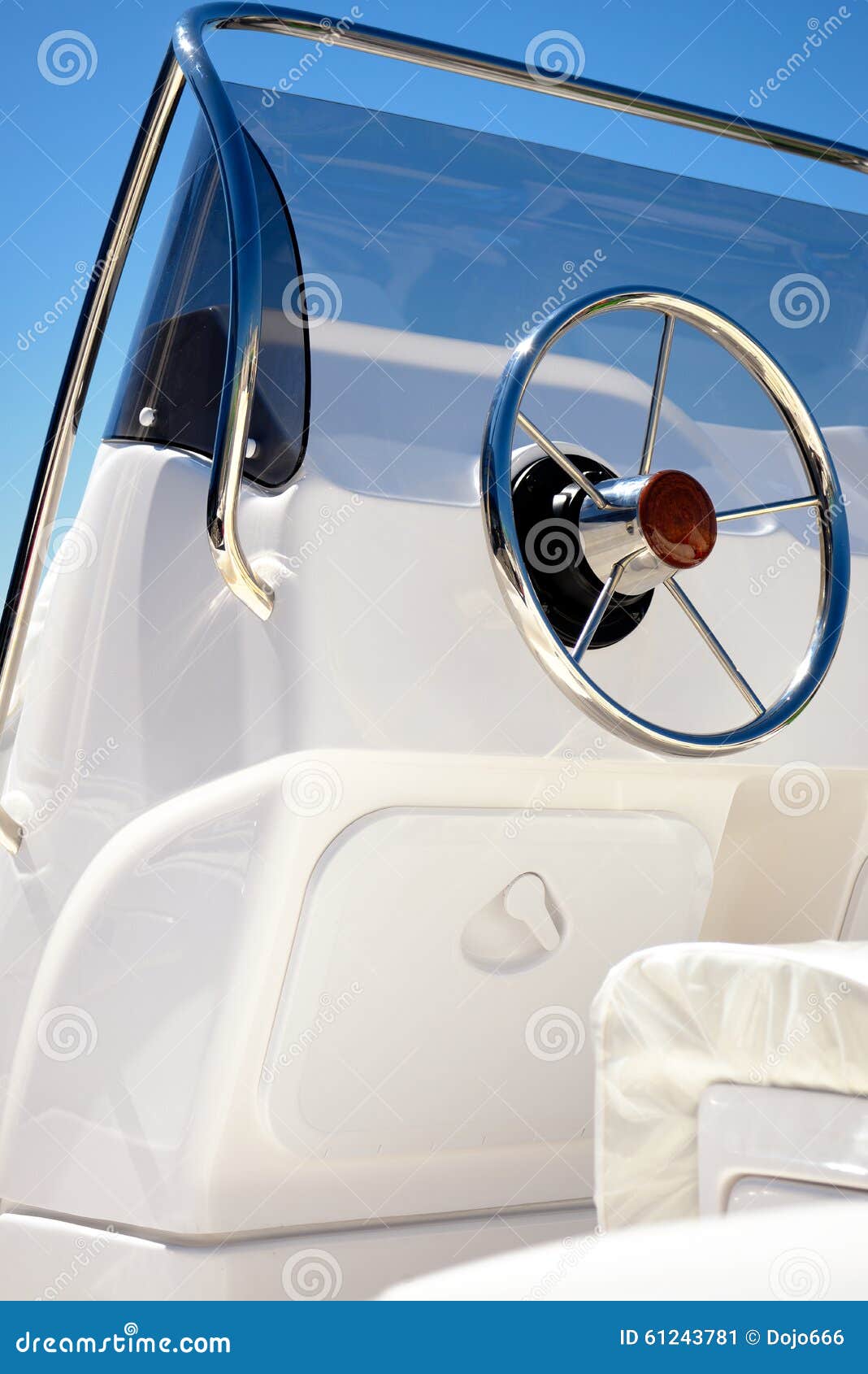 Modern Sailing Yacht Steering Wheels Stock Image Image of boat