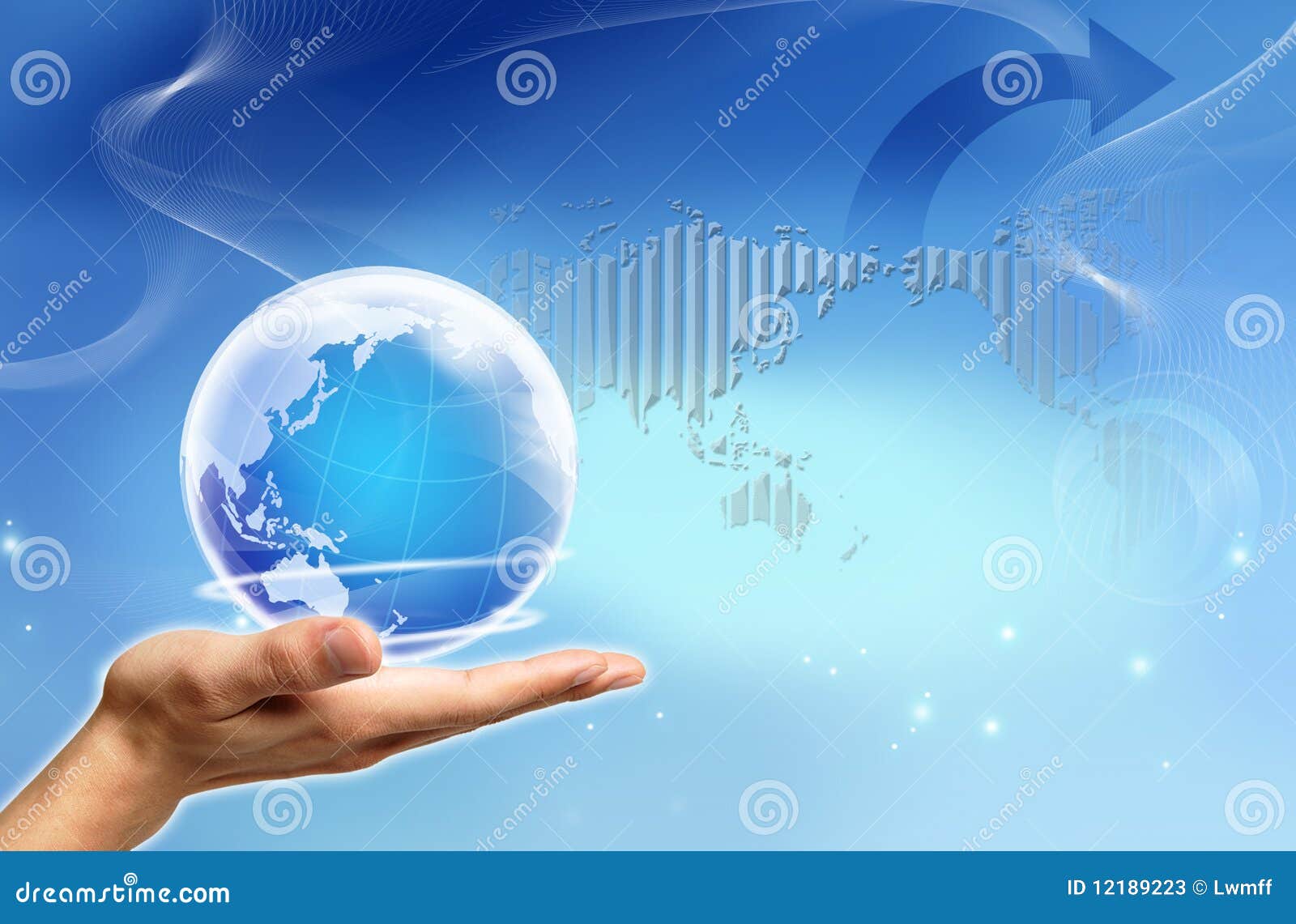 Modern Science and Technology Stock Illustration Illustration of