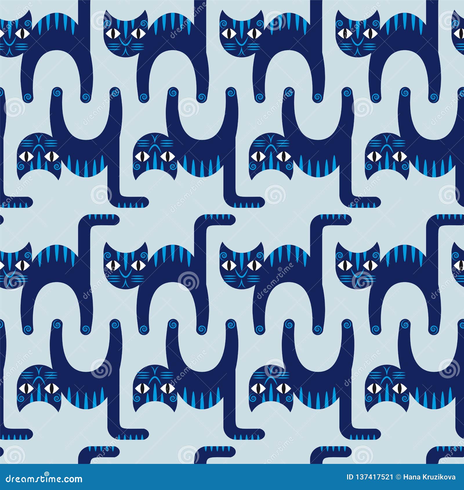 cat print jersey fabric