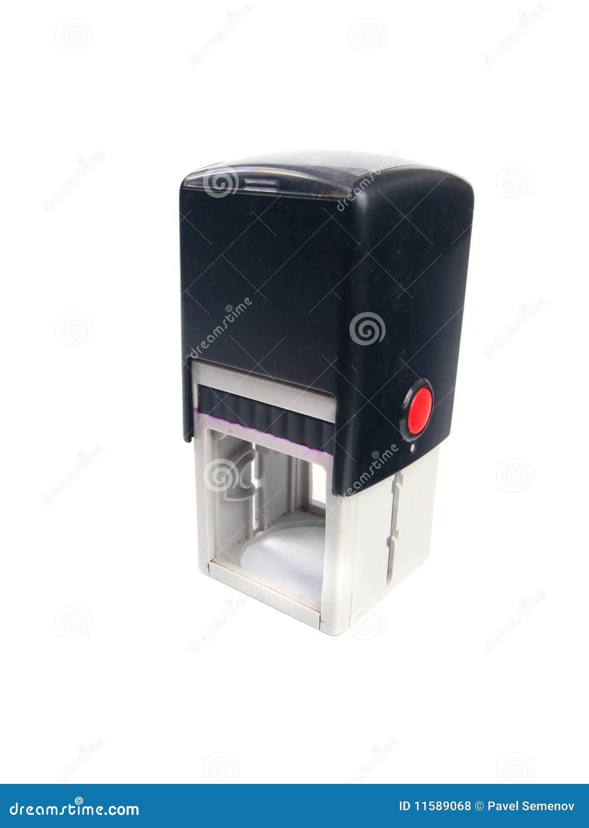 Modern Selfink Rubber Stamp. Stock Photo Image of rubber, okay 11589068