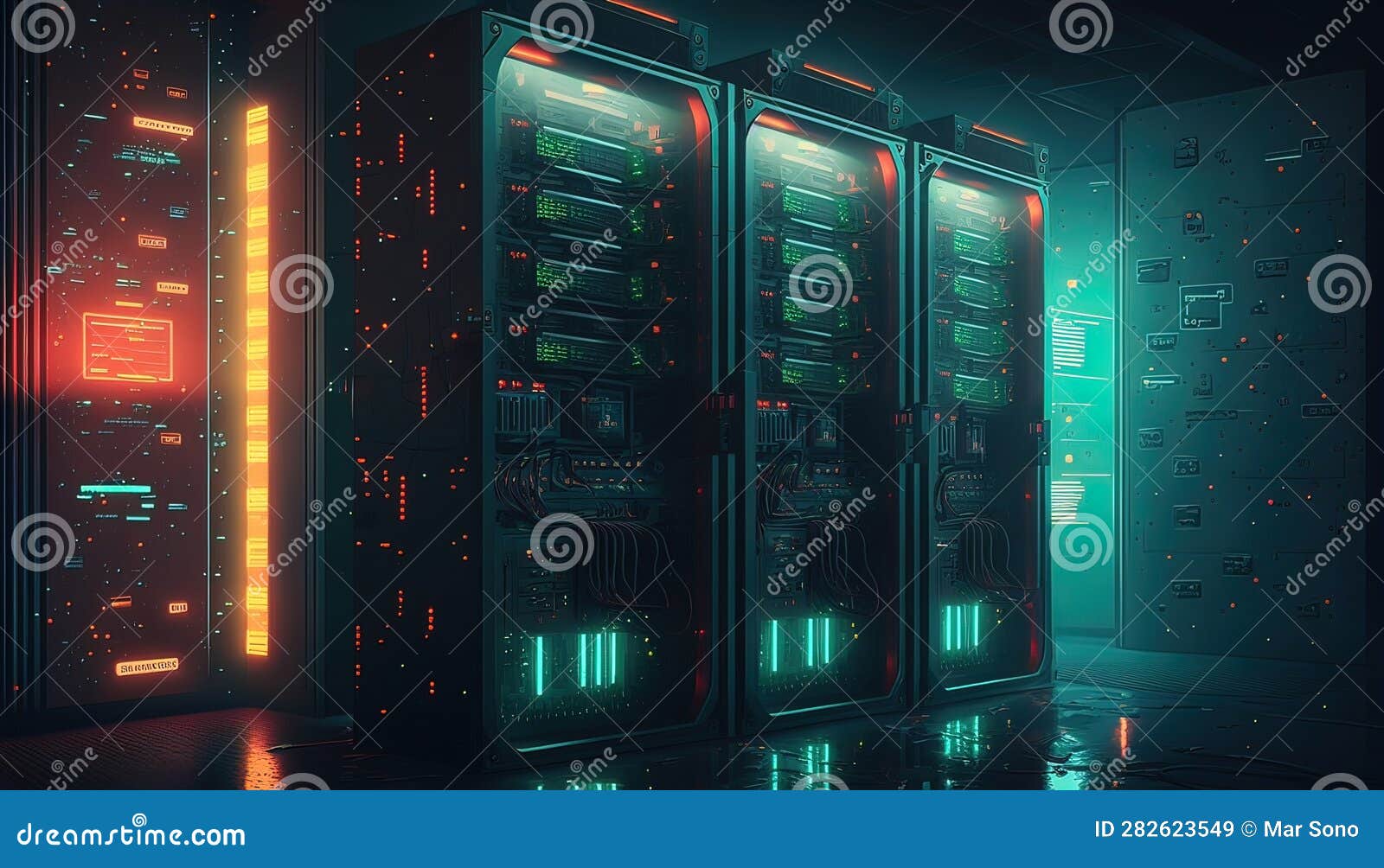 Modern Server Data Warehouse with Lots of Machine Generate AI