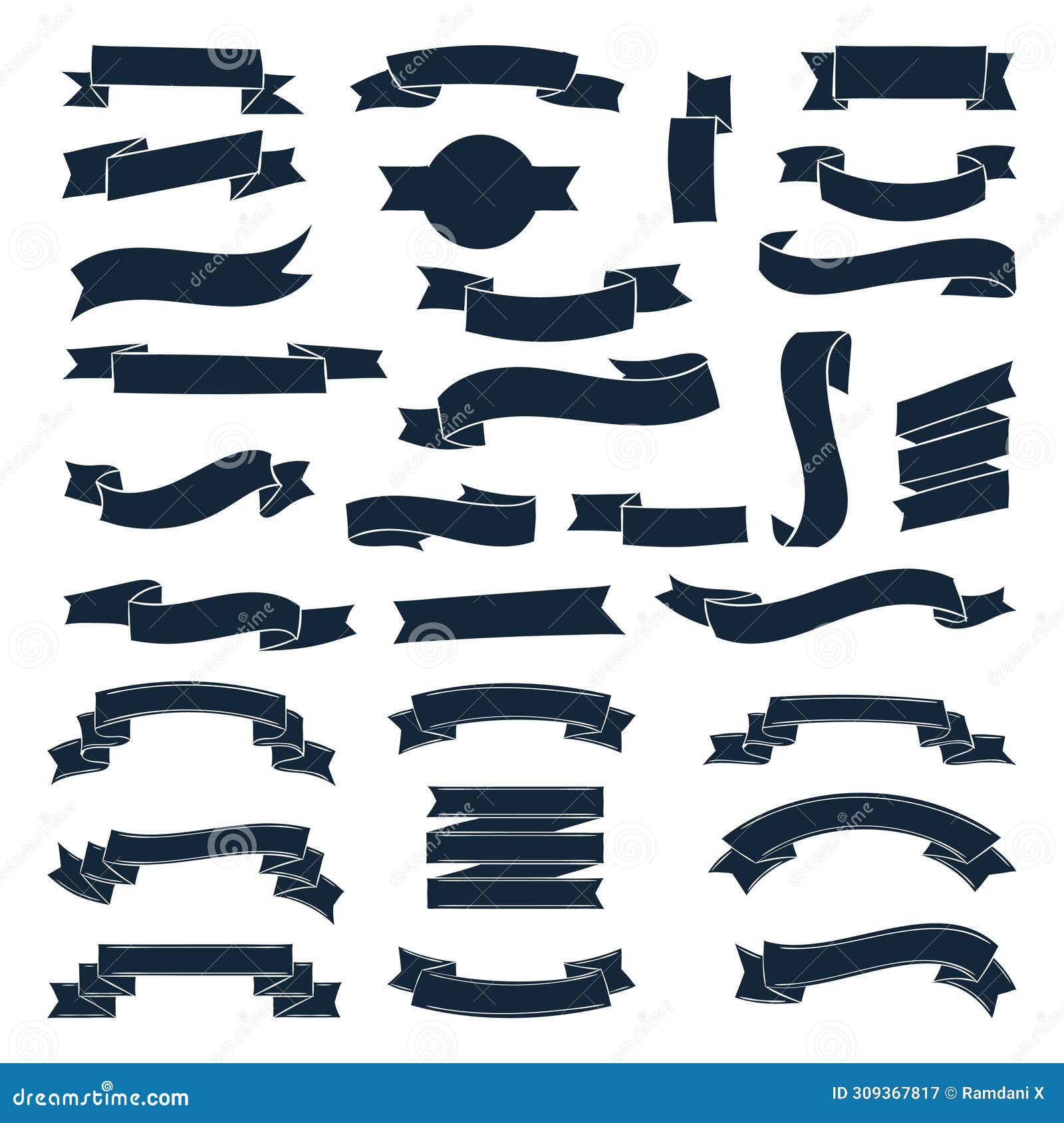 Modern Shape Band Design Templates Stock Illustration Illustration of