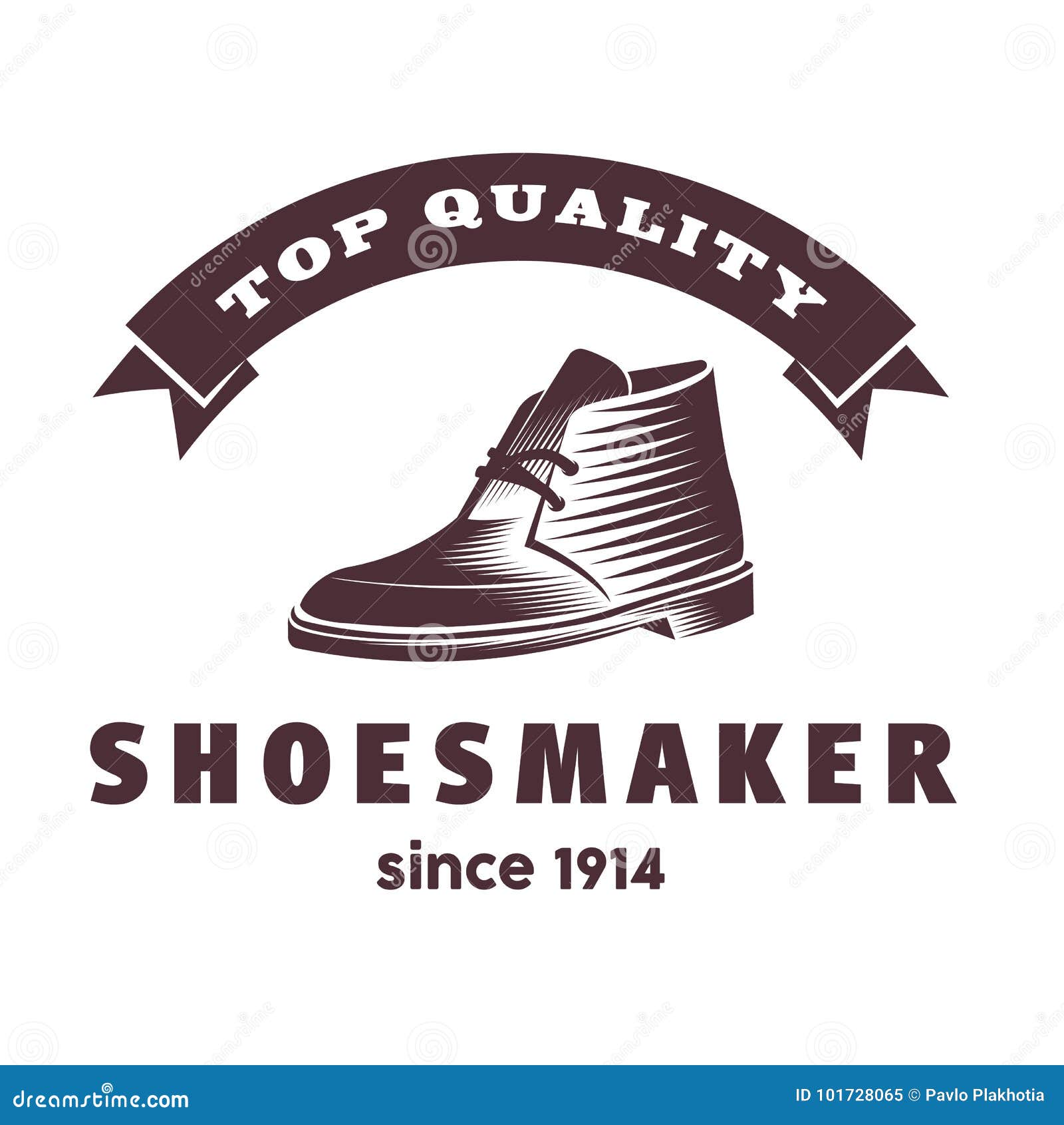 Modern Shoe Logo Design. Mens Shoe Abstract Vector Illustration Stock ...