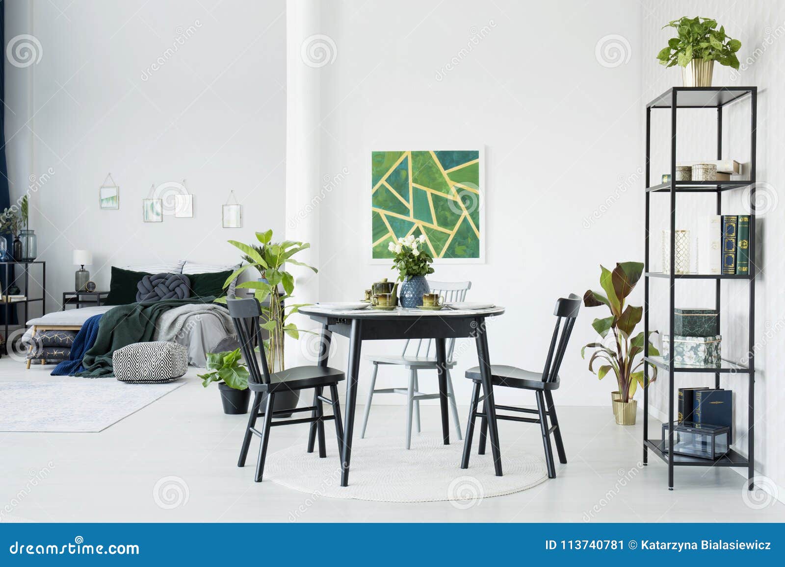Modern Small Apartment Stock Image Image Of Apartment
