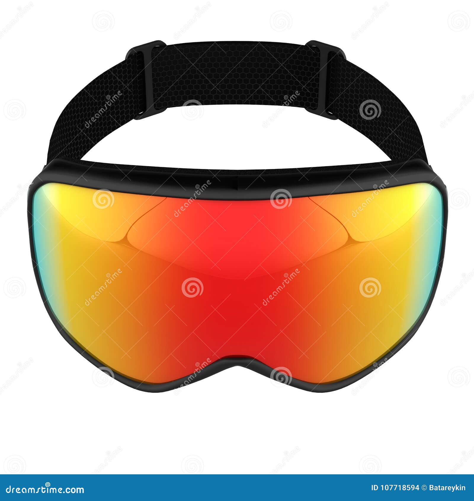 Modern Snowboard Goggles stock illustration. Illustration of resort ...