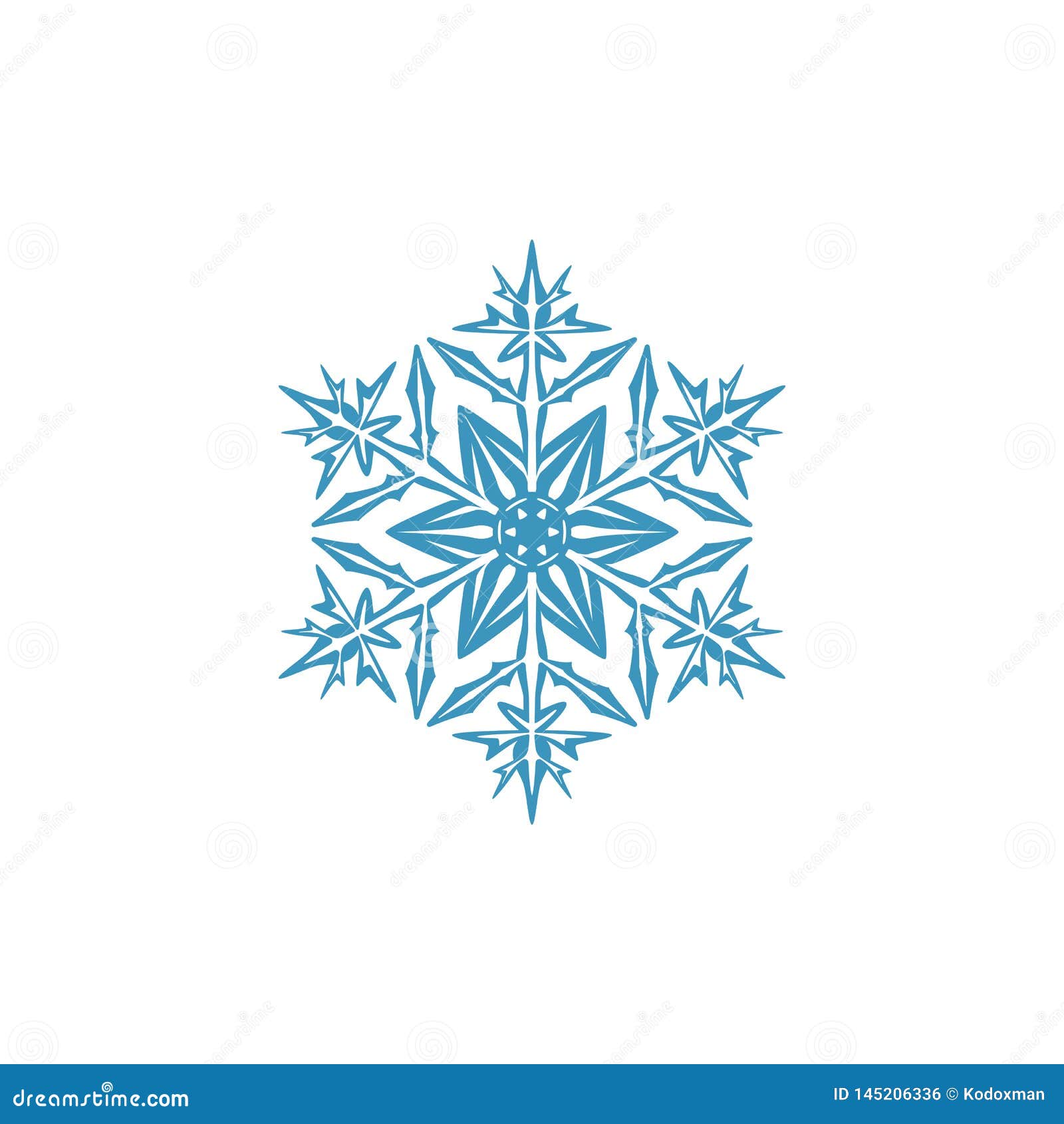 Download Modern Snowflakes Logo Symbol Icon Ornament Decorations ...