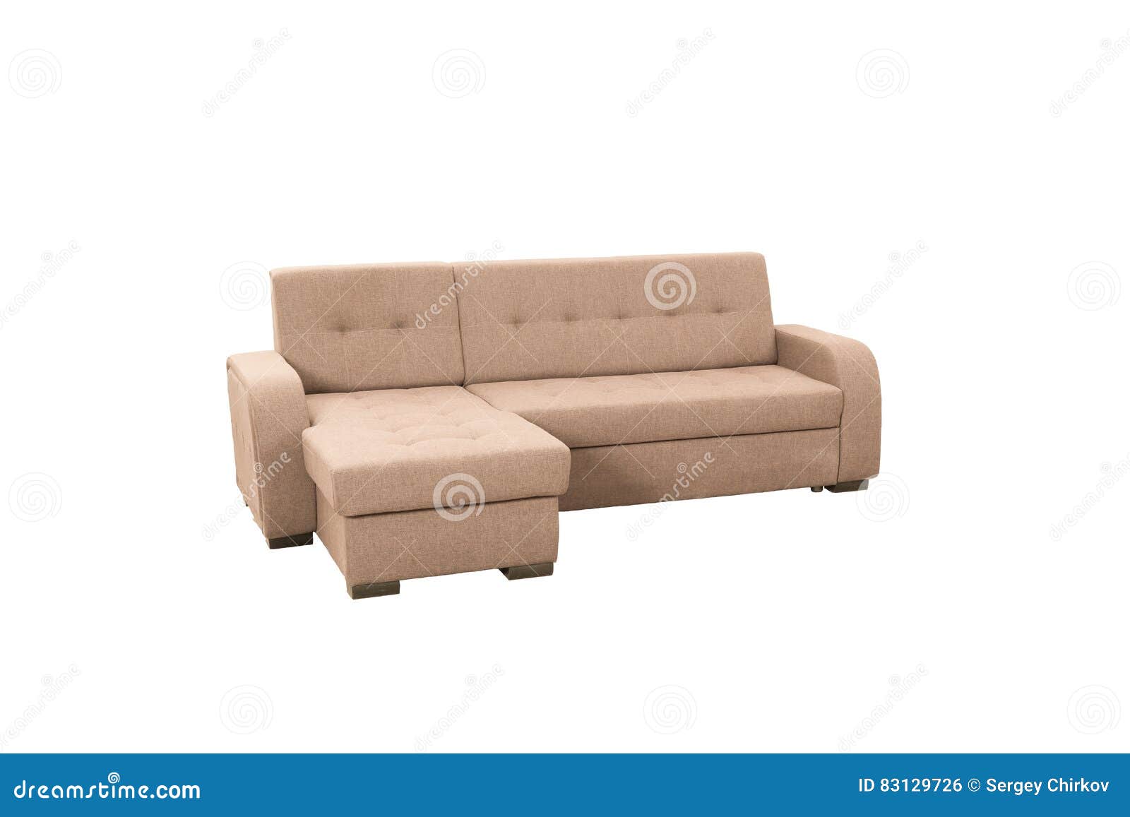 Modern soft sofa stock photo. Image of isolated, softness 83129726