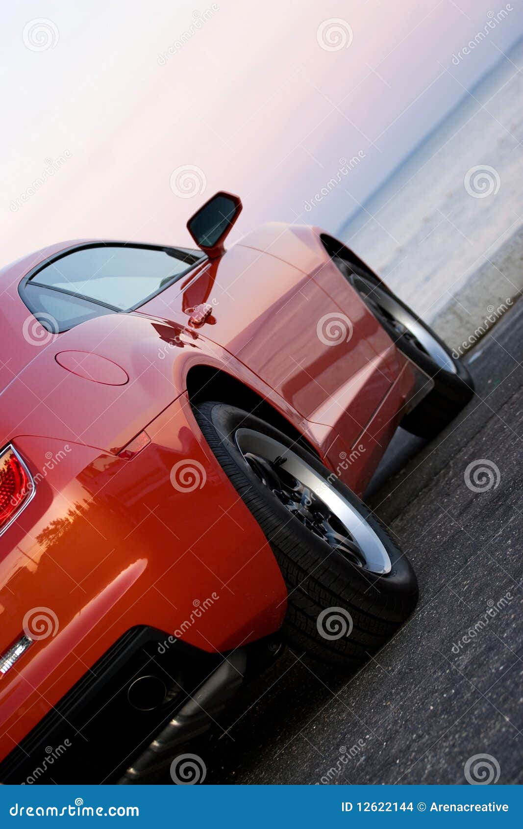 Modern Sports Car stock photo. Image of rear, chrome 12622144