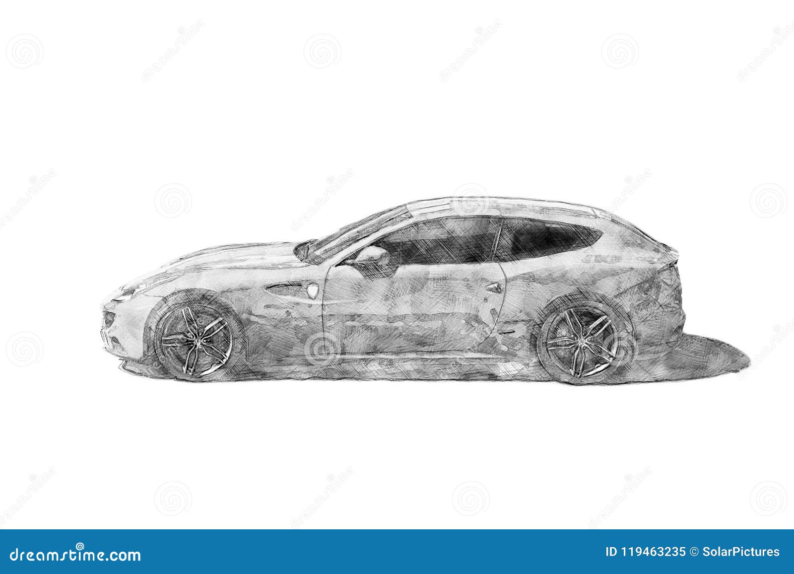 Share more than 154 car pencil sketch latest