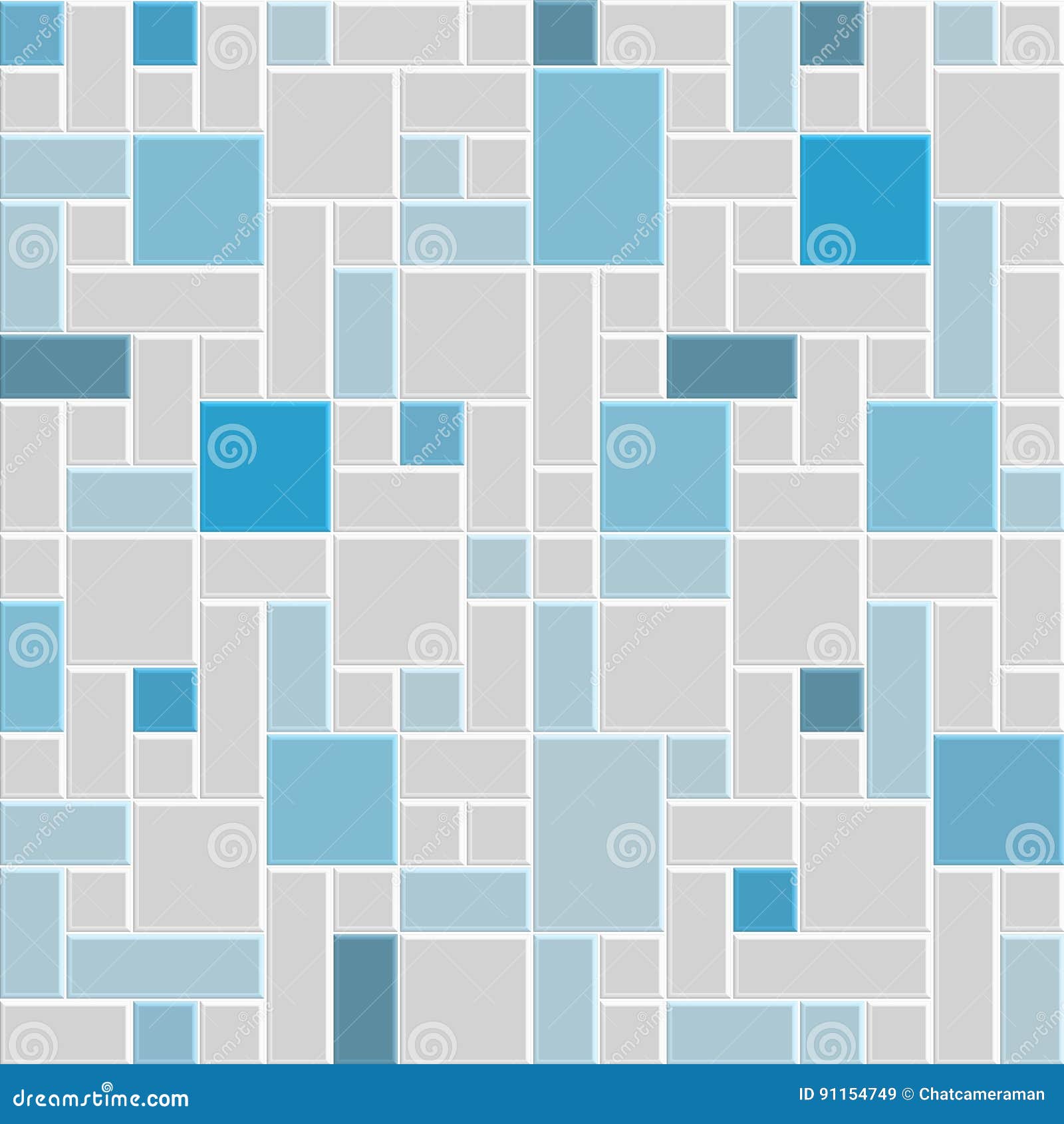 Modern square tile04 stock vector. Illustration of decoration 91154749