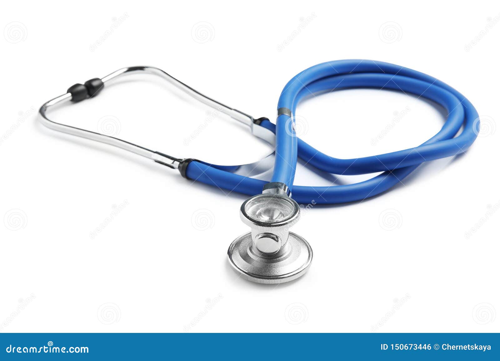 Modern Stethoscope on White. Medical Tool Stock Photo Image of listen
