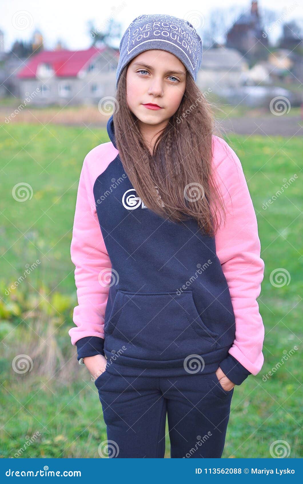 A Girl in Adolescence Stock Photo - Image beautiful, choice: 113562088