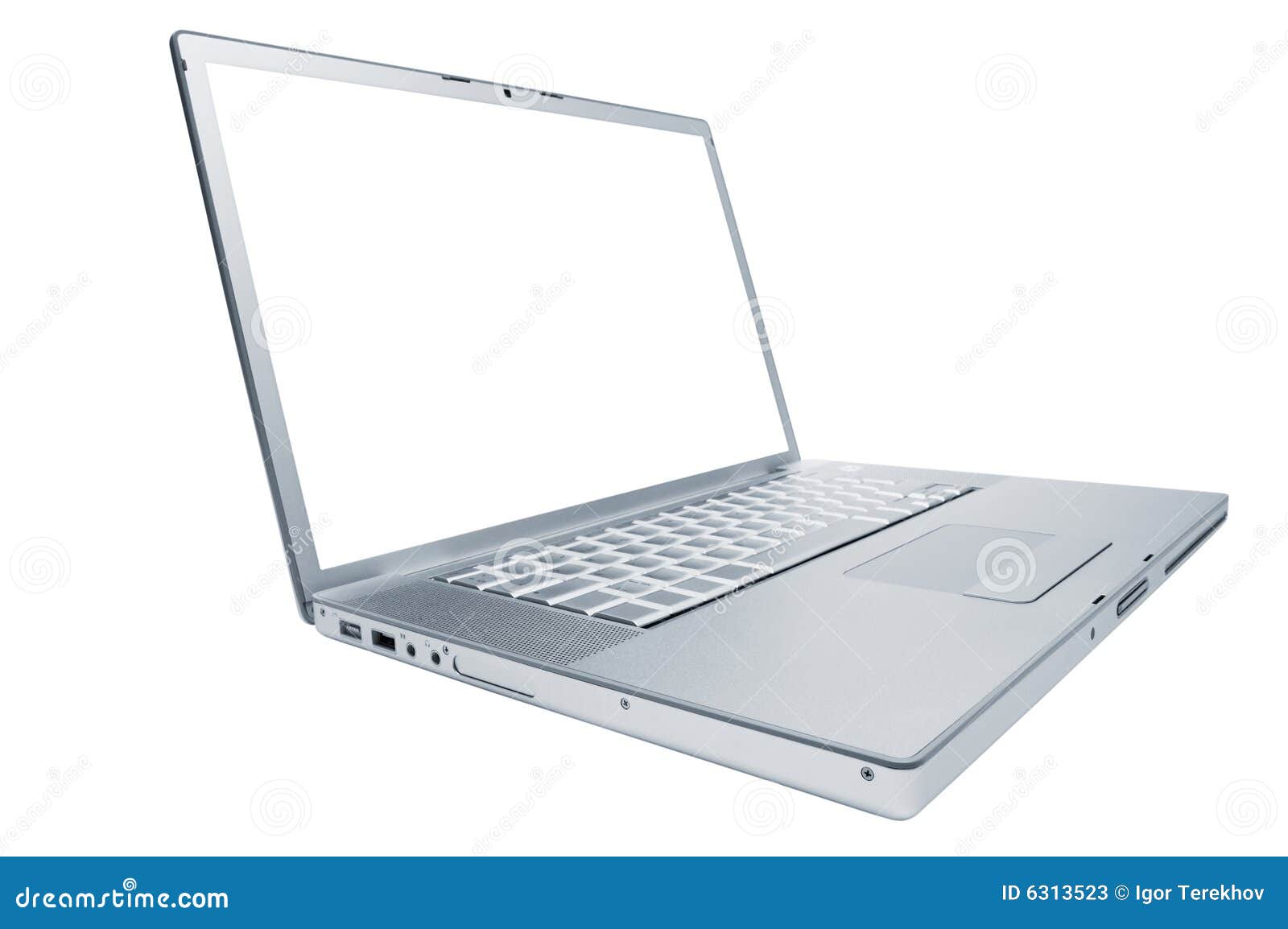 Modern and stylish laptop stock image. Image of 6313523