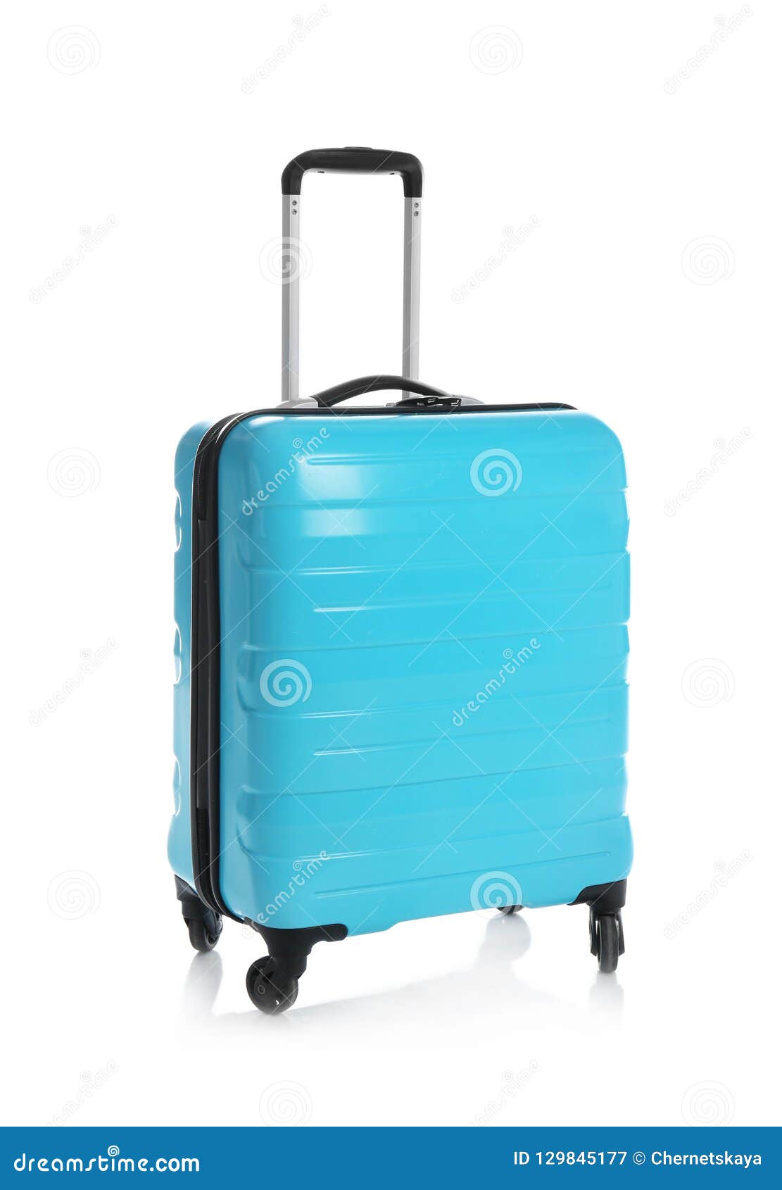 Modern Suitcase for Travelling Stock Image - Image of holiday, pack ...