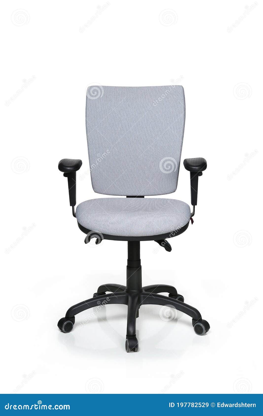 office swivel chair against white background