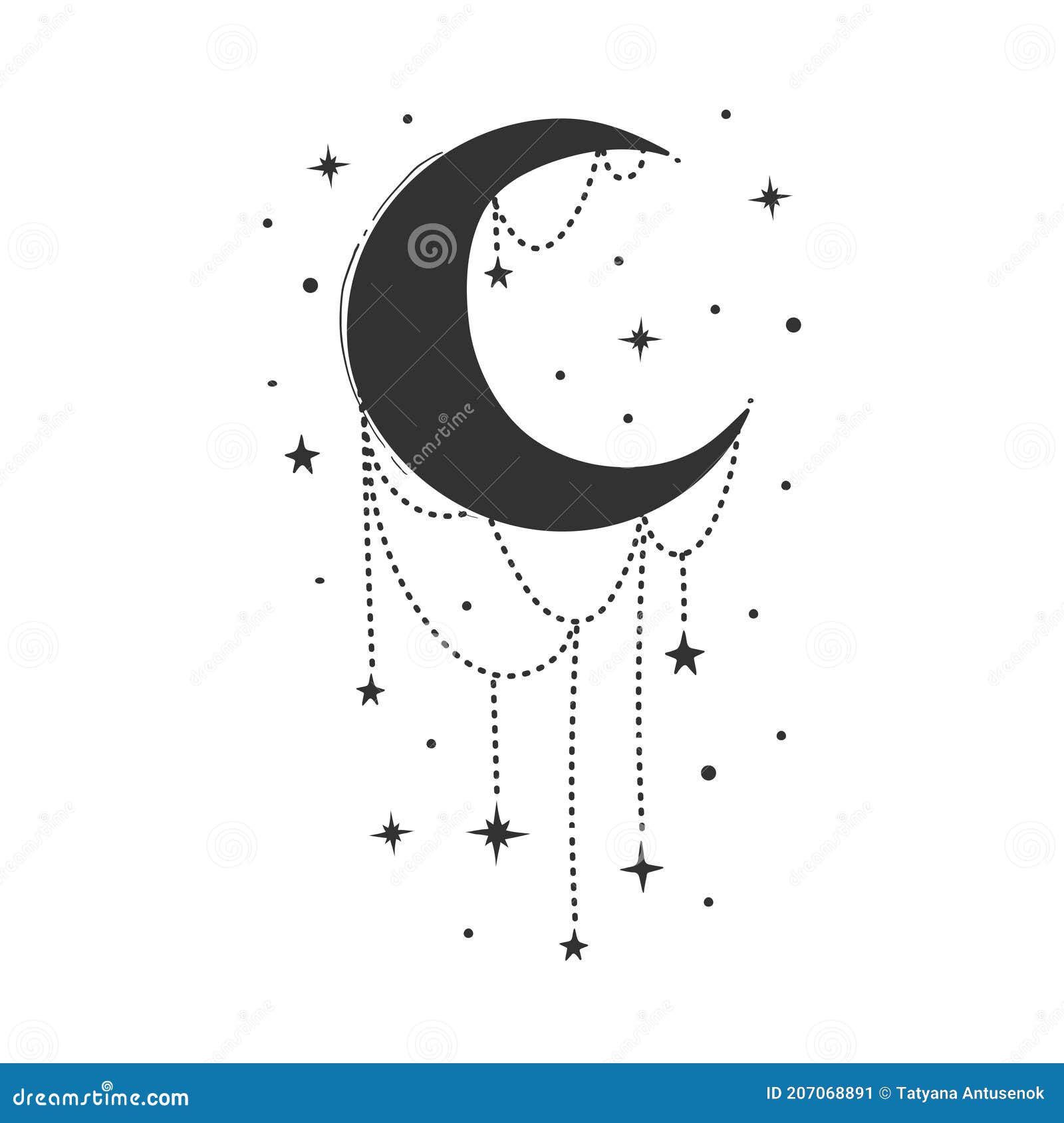 Top 50 Best Moon and Stars Tattoo Ideas  2021 Inspiration Guide