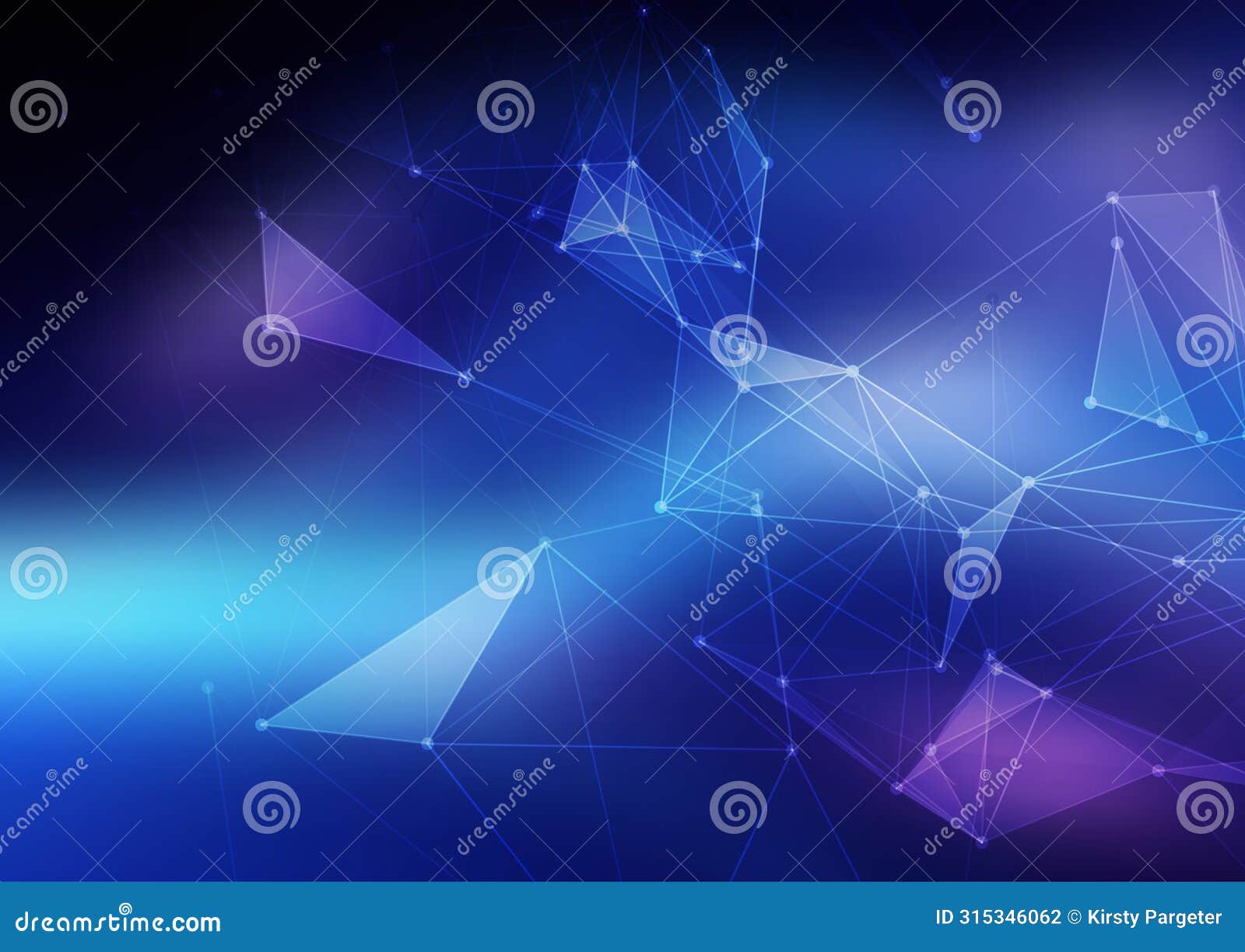 modern tech background with abstract plexus 