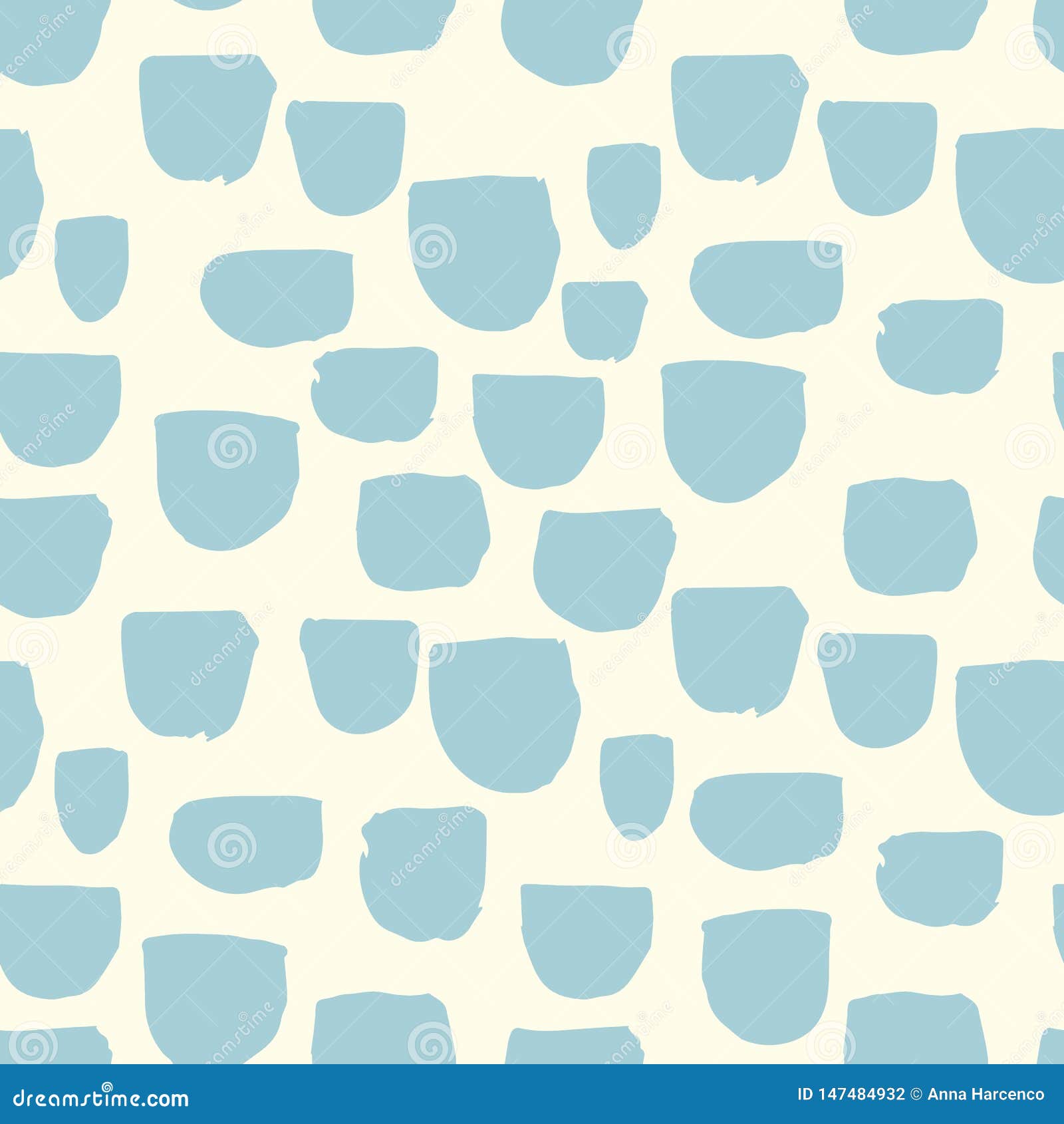 modern  abstract seamless geometric pattern with semicircles in scandinavian style.