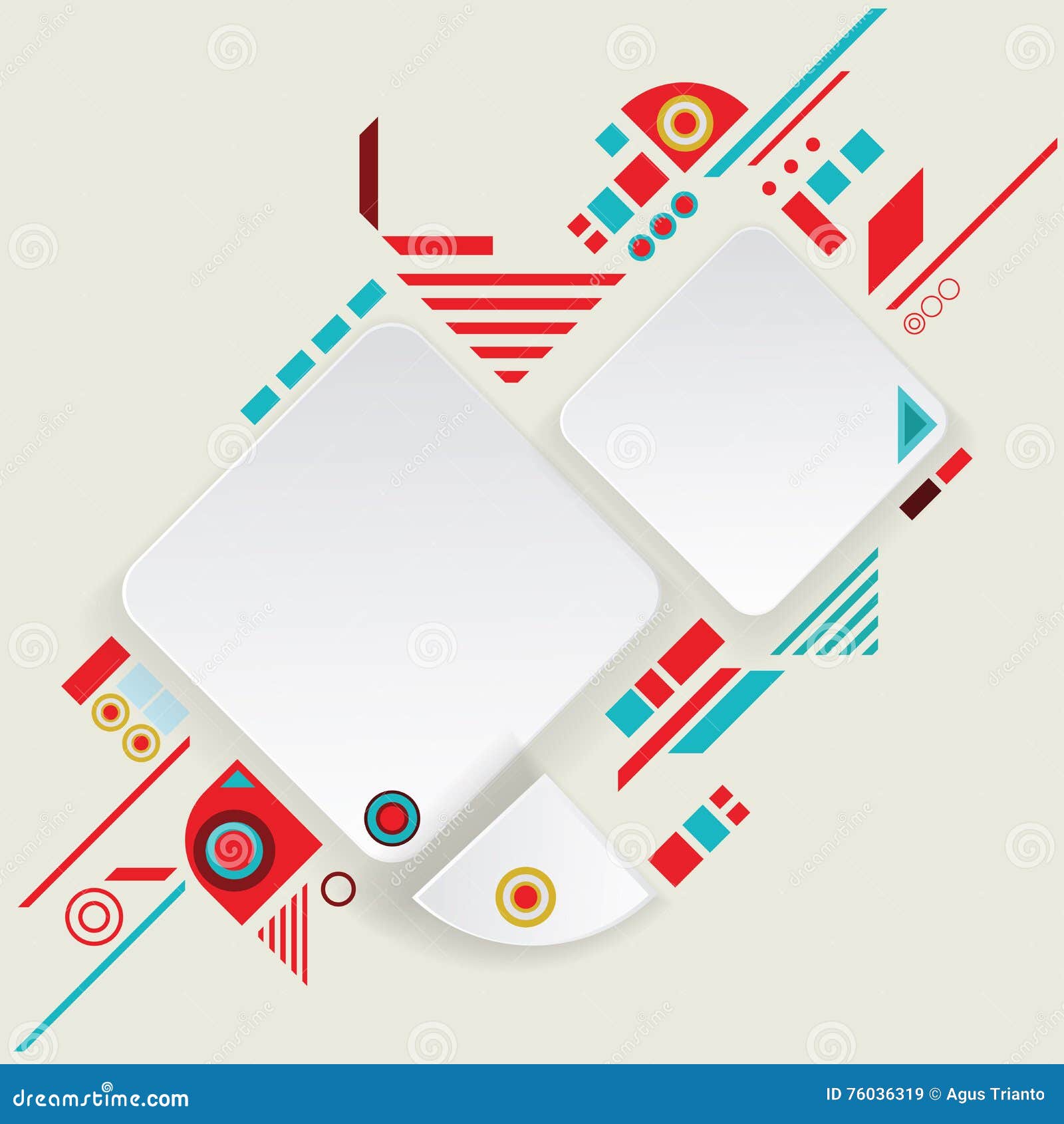 Download Modern Vector Aztec Frame For Material Design Stock Vector - Illustration of frame, backdrop ...