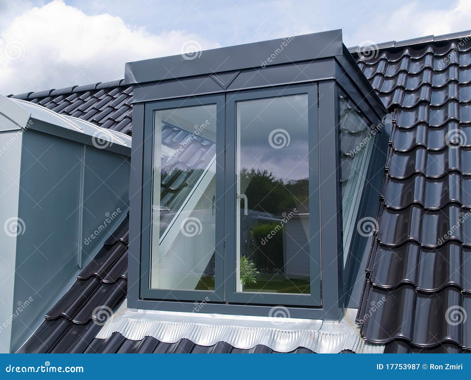 Modern Vertical Roof Window Royalty Free Stock Photography Image