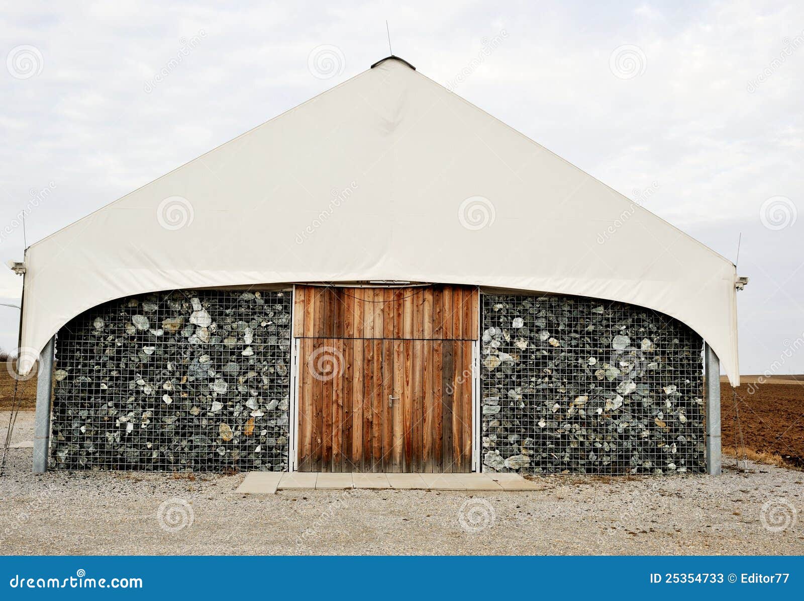 Modern Warehouse for Stones Stock Image Image of rocks, construction