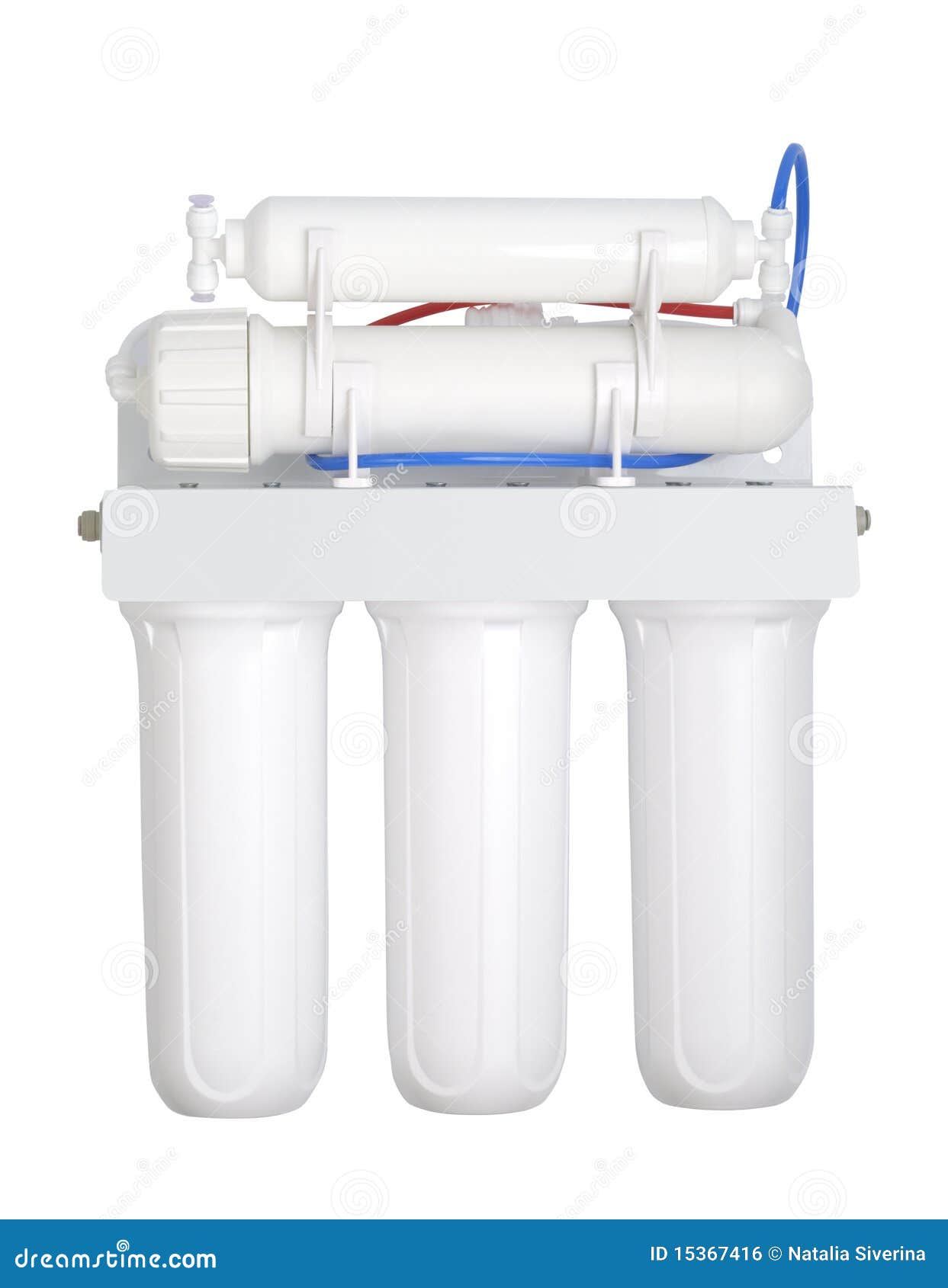 Modern Water Filter stock photo. Image of mineral, path 15367416