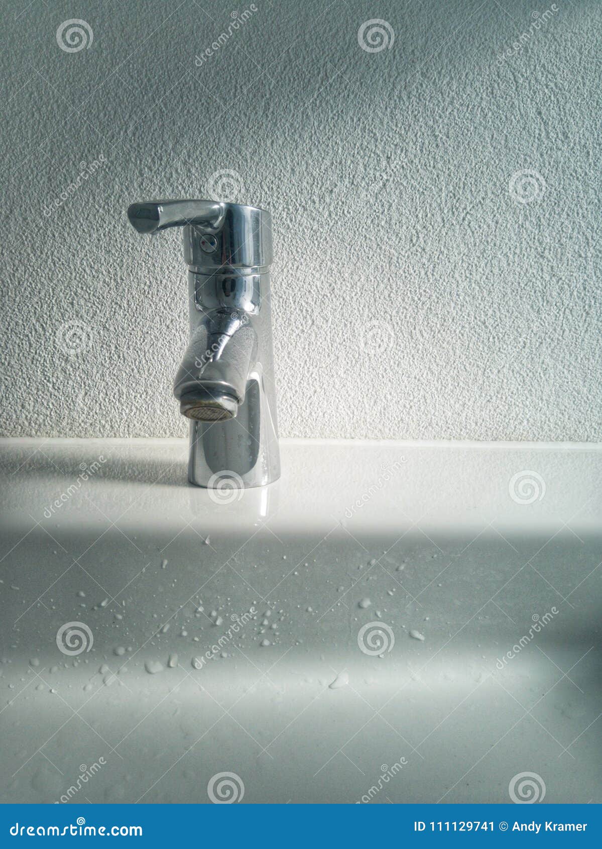 Modern Water Tap in a Bathroom Stock Image Image of bath, white