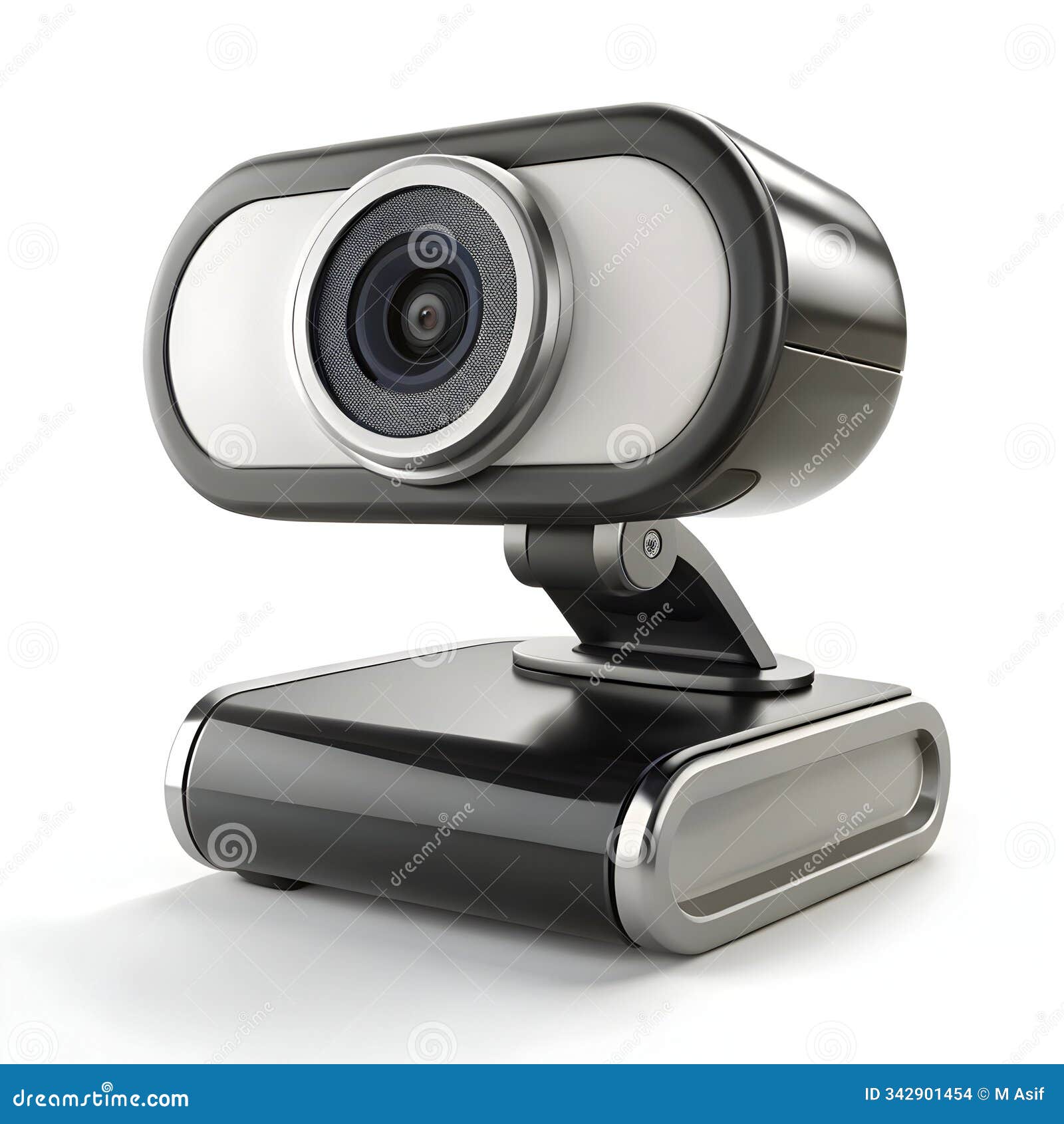a modern webcam with a clip is ed to securely attach