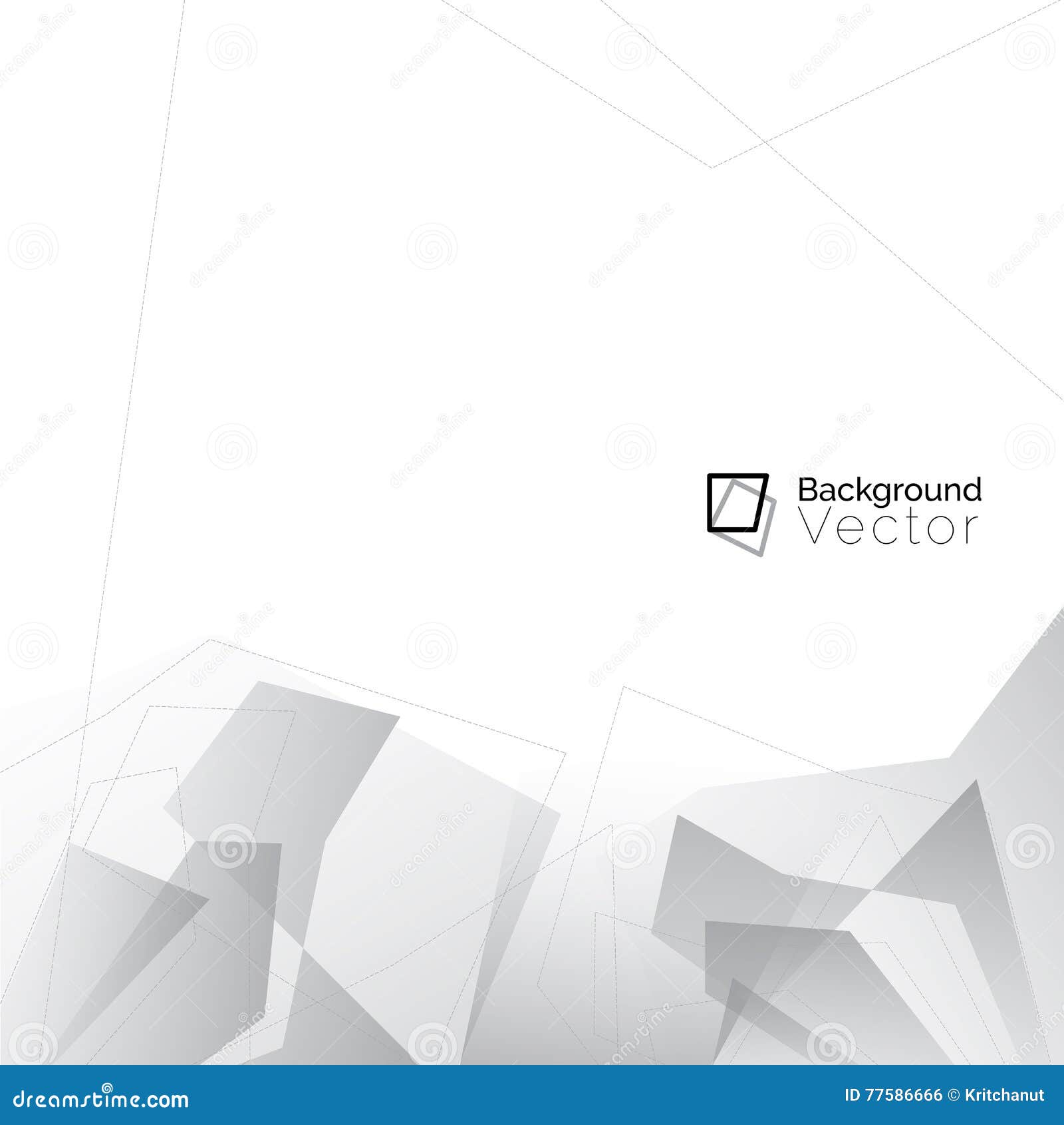 modern white gray polygon abstract background