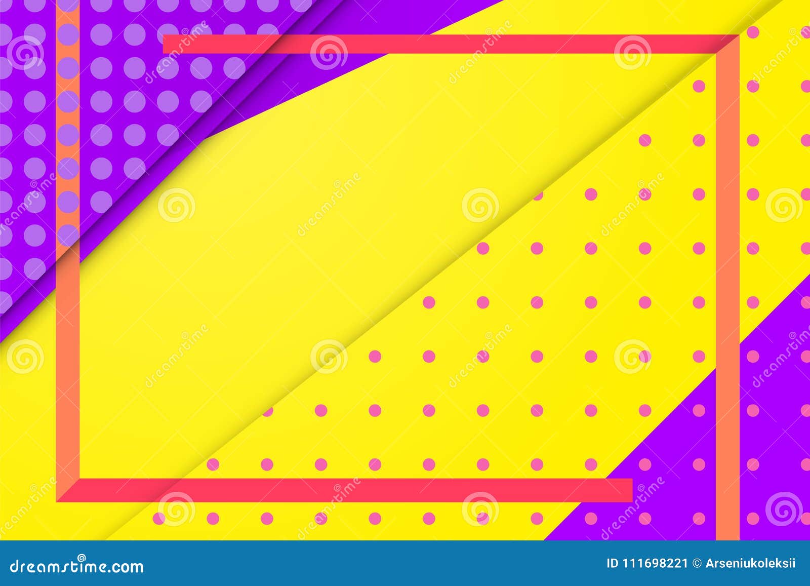 Modern Yellow and Purple Background Stock Vector - Illustration of