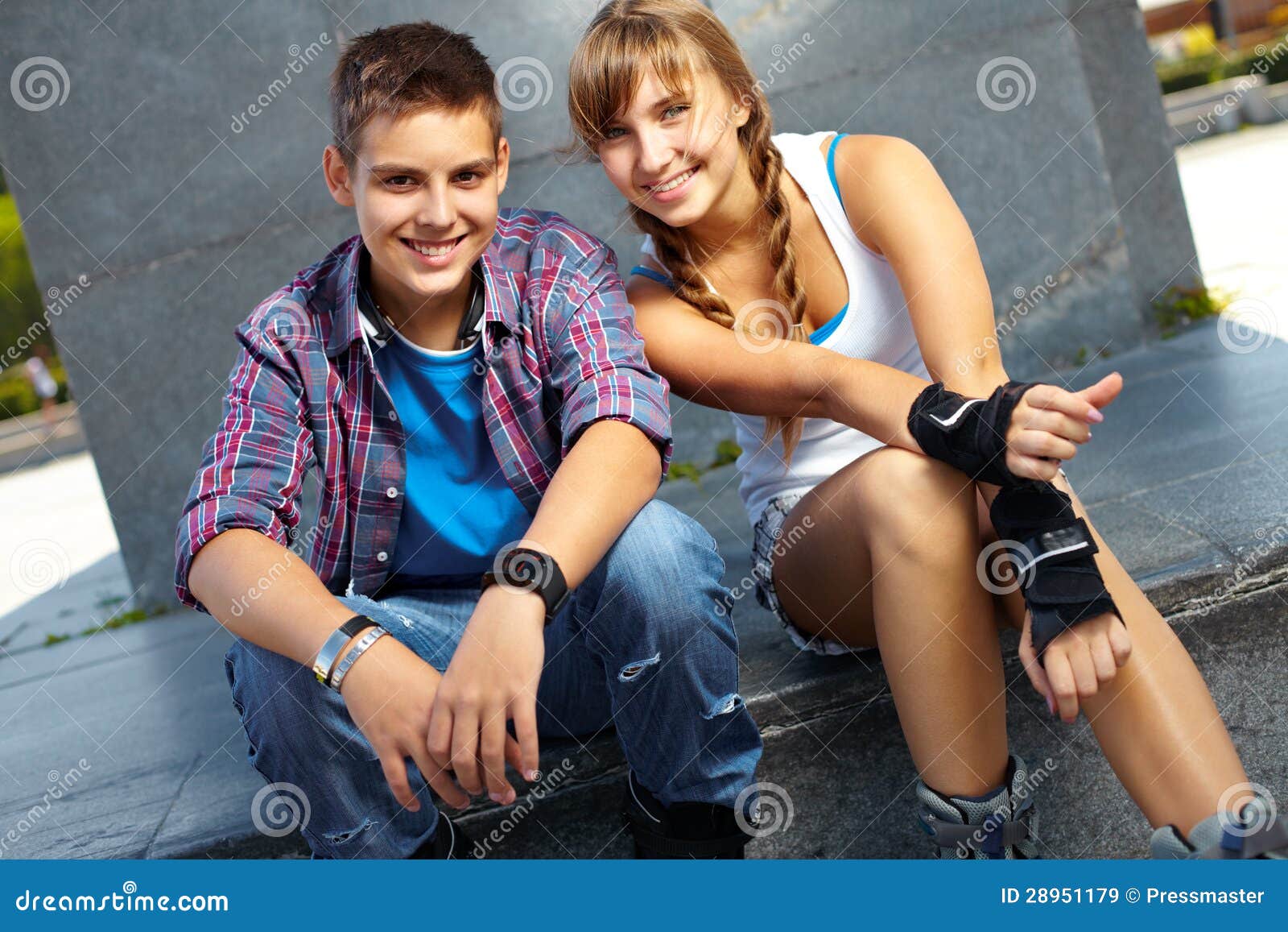 Modern youth stock image. Image of friendship, active 28951179