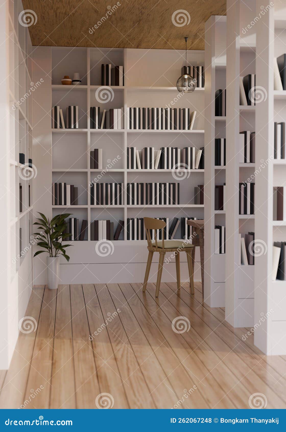 Una moderna estantería blanca sobre una pared blanca con un par de libros y  flores. El minimalismo estilo Fotografía de stock - Alamy