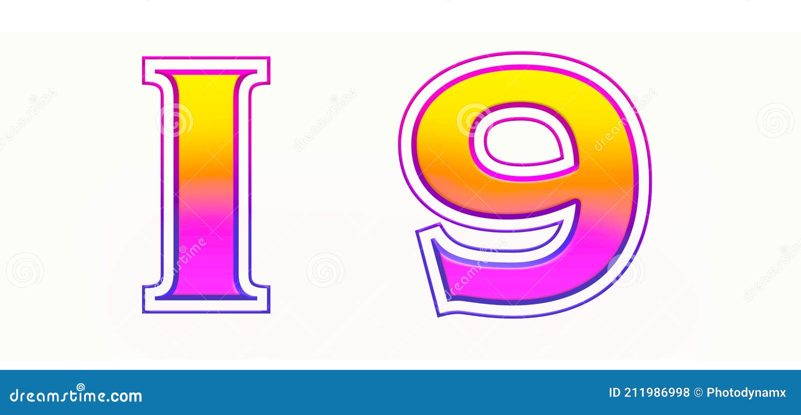 Modesto Initial Font Fonts Gradient Sans Serif Alphabet Letters