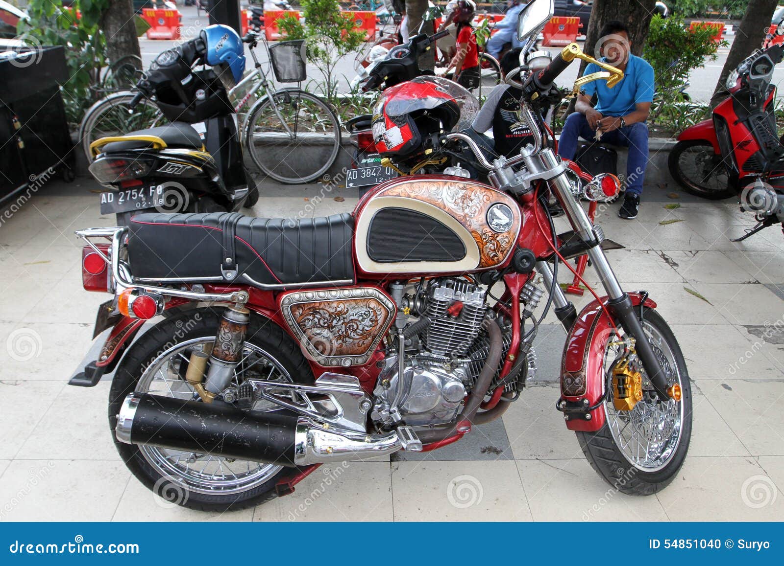 Modification motorcycle editorial image. Image of indonesia - 54851040