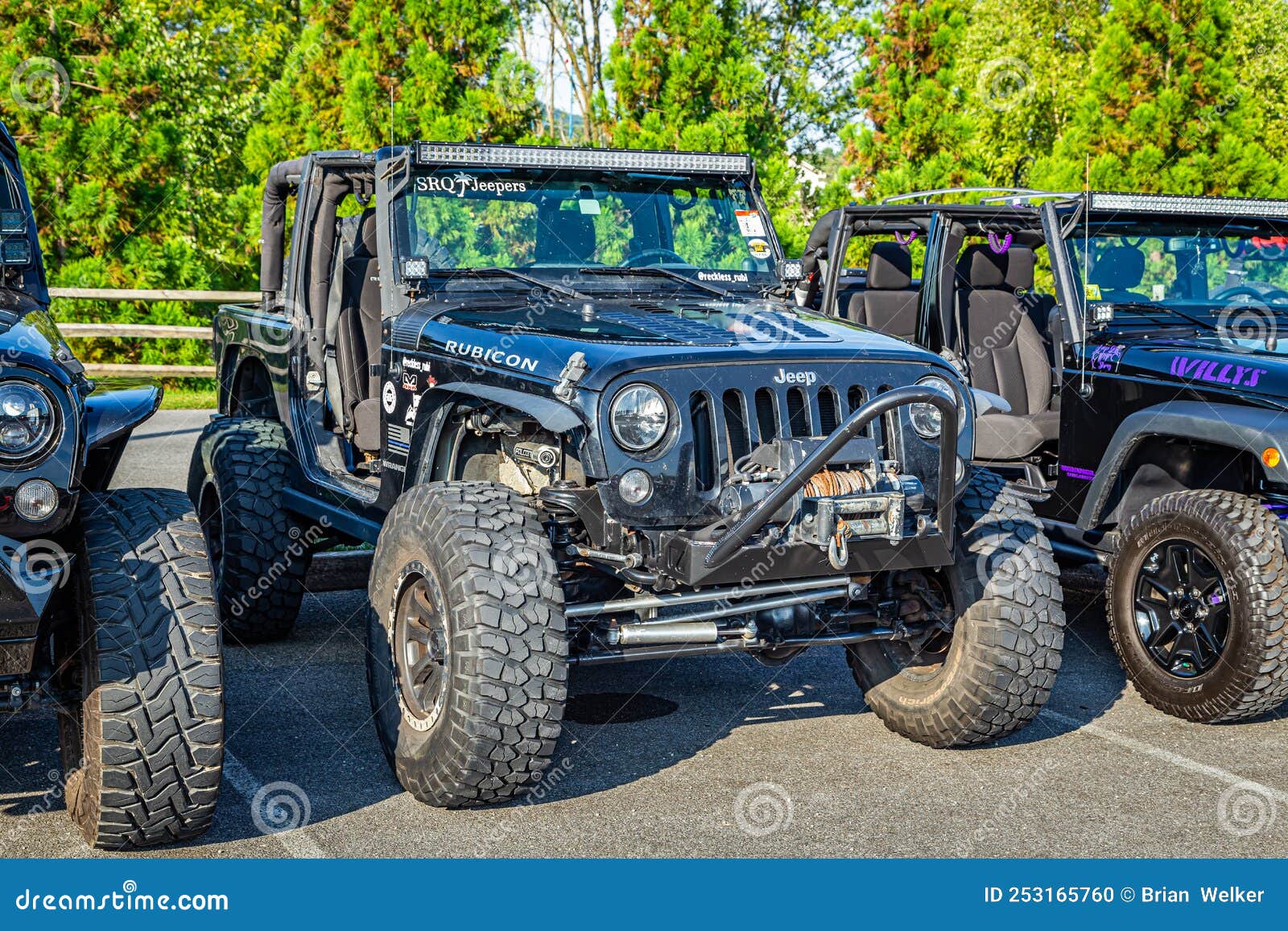 Modified Jeep Wrangler Rubicon JK Unlimited Editorial Image - Image of  custom, adventure: 253165760