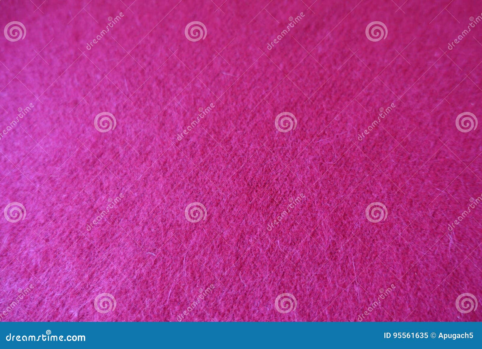 Mohair Red Handmade Plain Stitch Knit Fabric Stock Image Image of