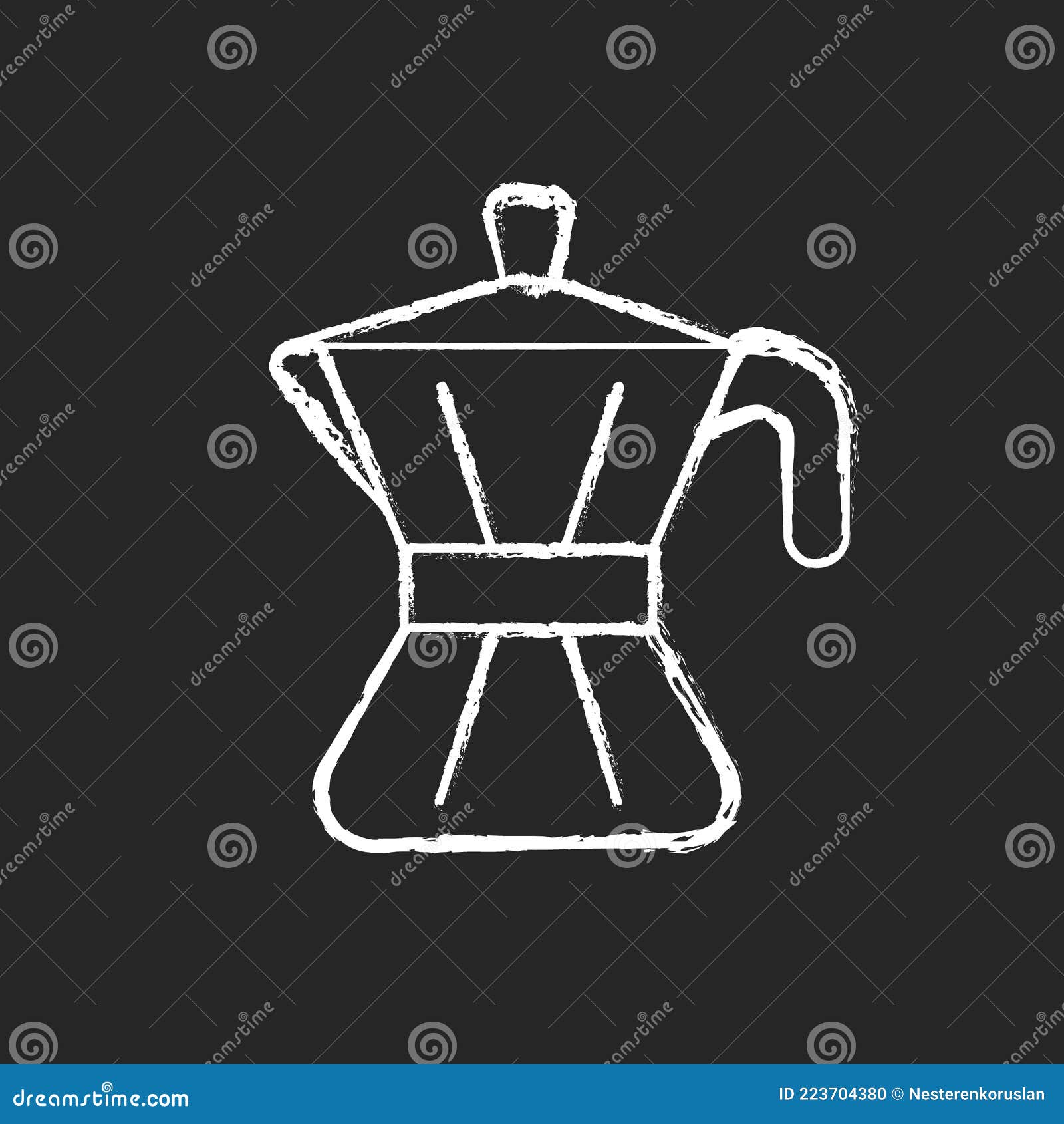 Đam mê uống cà phê kiểu ý? Hãy cùng ngắm Moka pot icon trên nền đen đẹp mắt. Chỉ với một cú lắc đơn giản, bạn sẽ có được một ly cà phê ngon tuyệt.