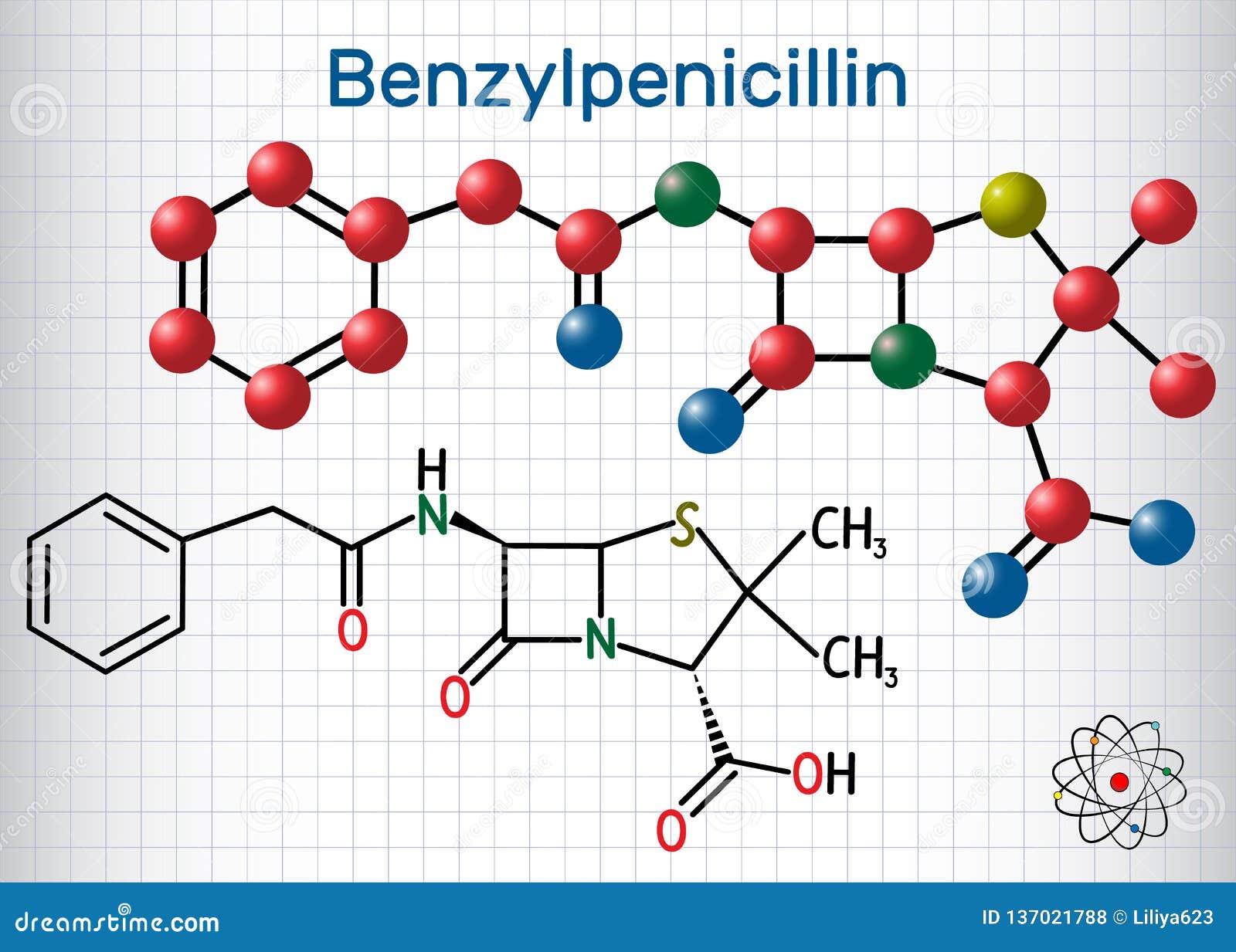 Molecule De Drogue De La Penicilline G De Benzylpenicilline C Est Antibiotique De Beta Lactame Modele Structurel De Formule Chimi Illustration De Vecteur Illustration Du Beta Antibiotique Molecule De Drogue De La Penicilline G De Benzylpenicilline C Est Antibiotique De Beta Lactame Modele Structurel De Formule Chimi Illustration De Vecteur Illustration Du Beta Antibiotique