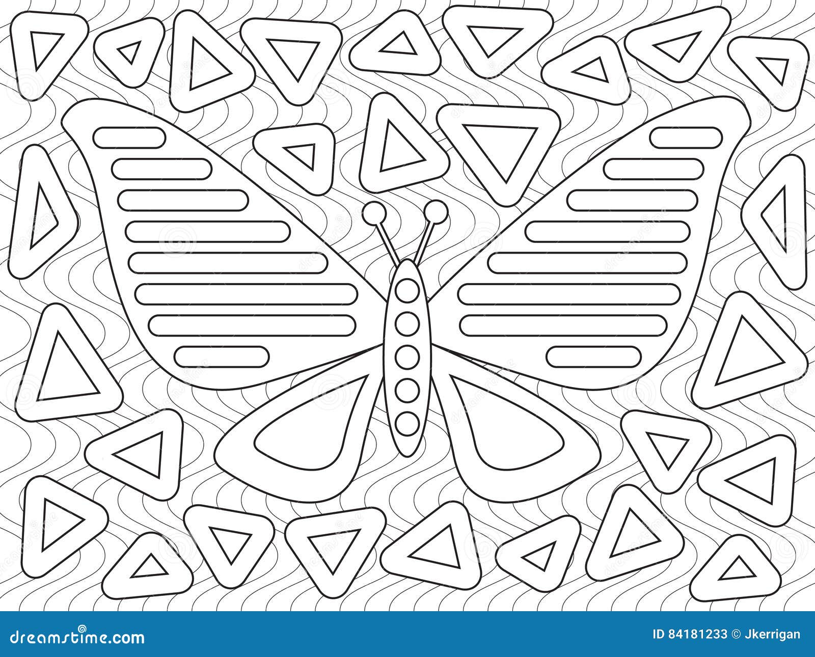 Mola Design stock vector. Illustration of butterfly, design 84181233