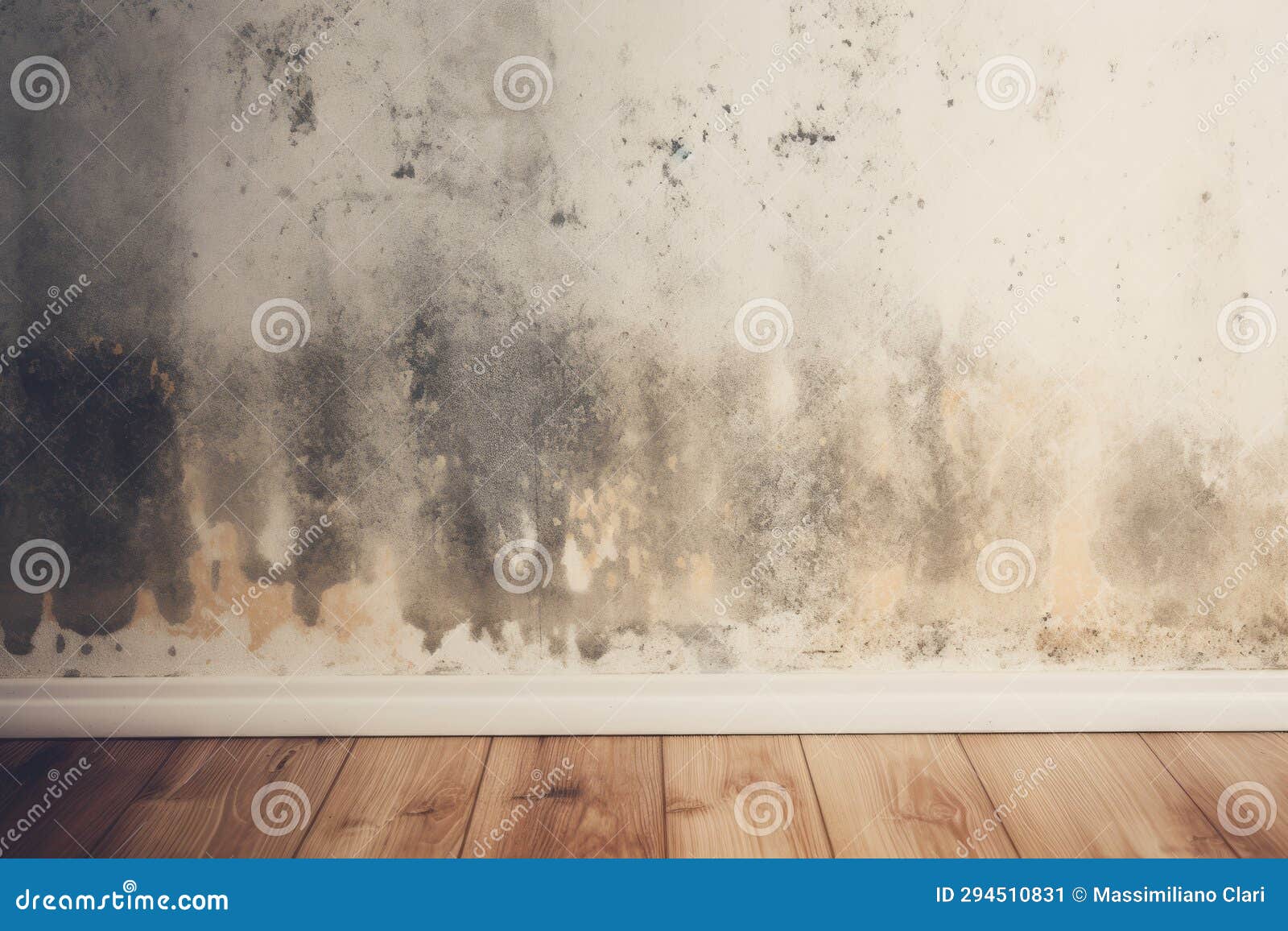 Mold Lurking Behind Wallpaper, Emphasizing the Importance of Thorough