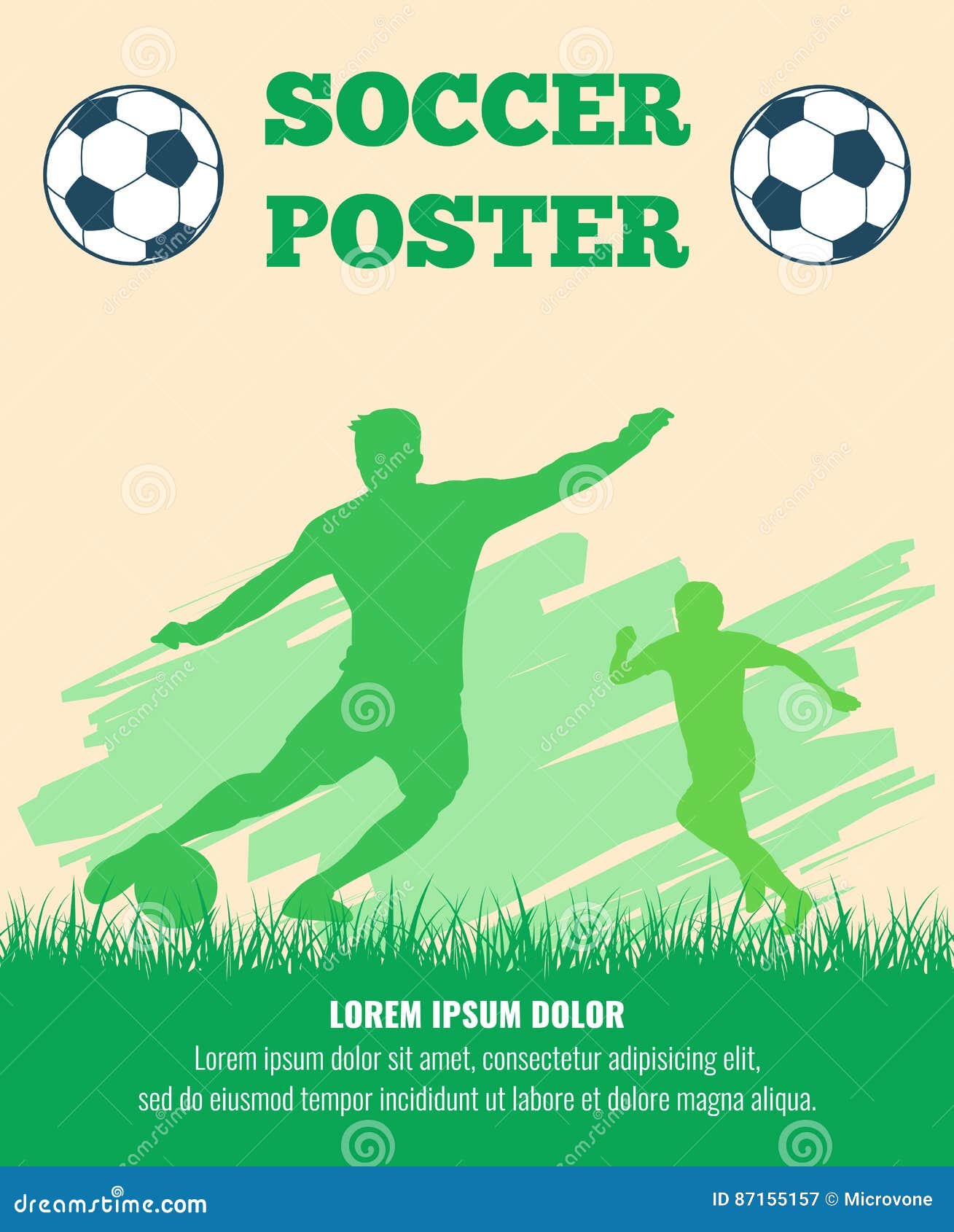 Futebol bola de futebol dos desenhos animados do jogador cartazes para a  parede • posters chutando, desenhos animados, imagens