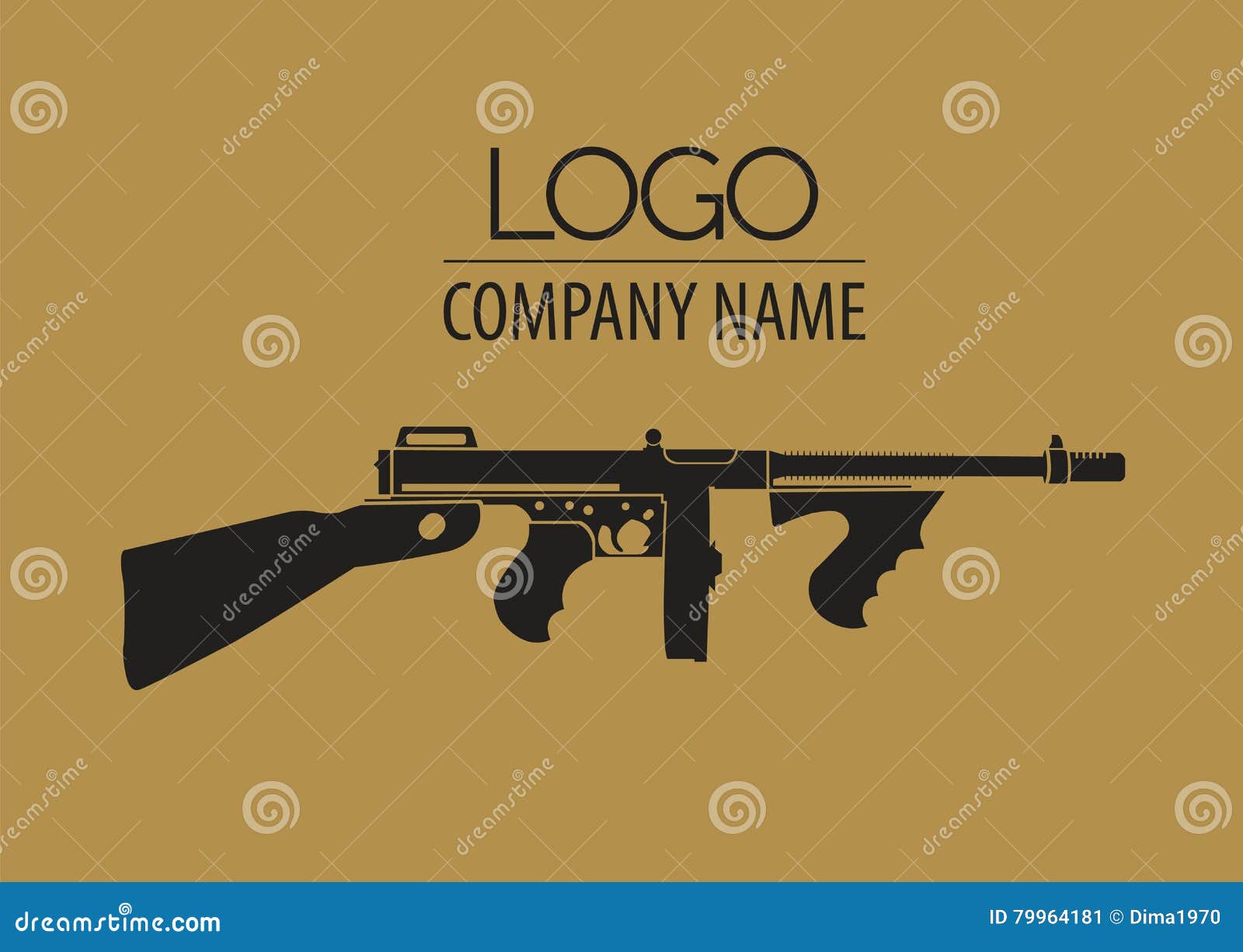 sniper rifle arma exército ilustração vetorial arma de fogo