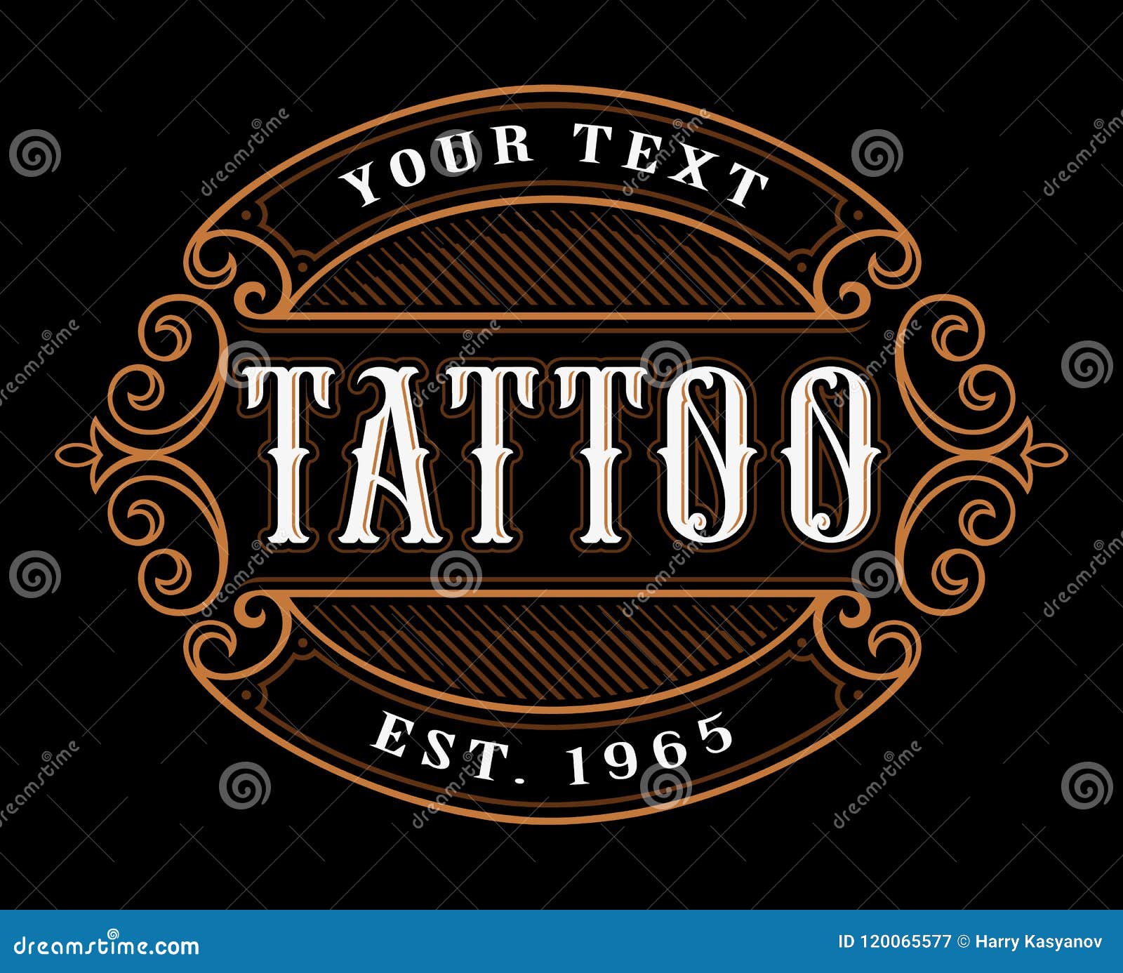 Molde Do Logotipo Da Tatuagem Ilustração do Vetor - Ilustração de  profissional, equipamento: 120065577, image size:1600x1386