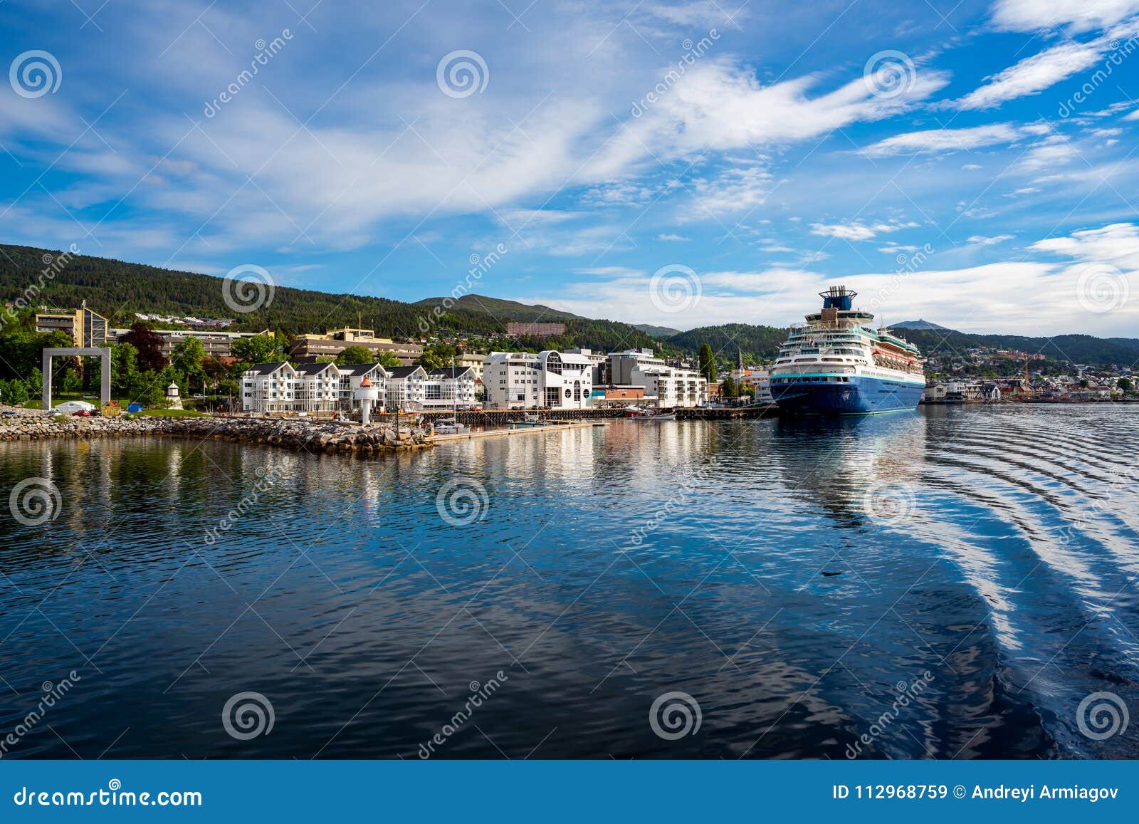 Molde In Romsdal Norway Stock Image Image Of Norway 112968759