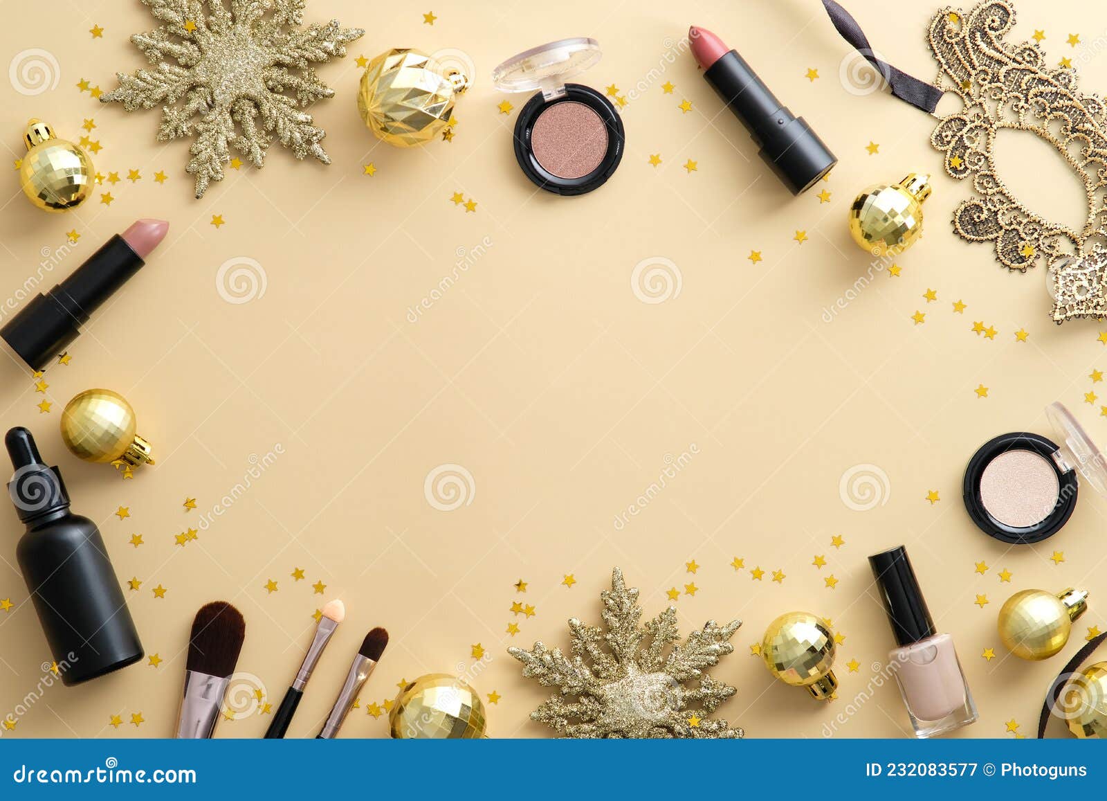 Decoração De Moldura De Natal E Ano Novo - Banner De Cartão De