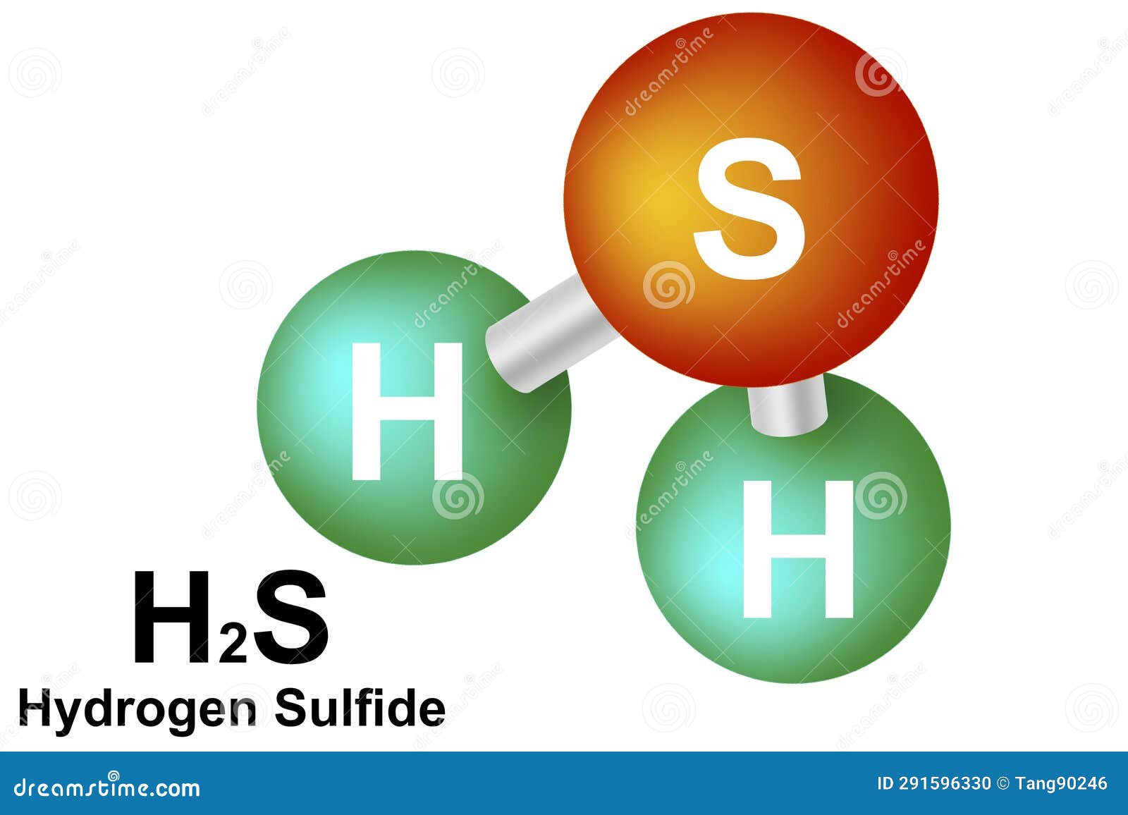 Hydrogen Sulfide Molecule hydrogen-sulfide-molecule